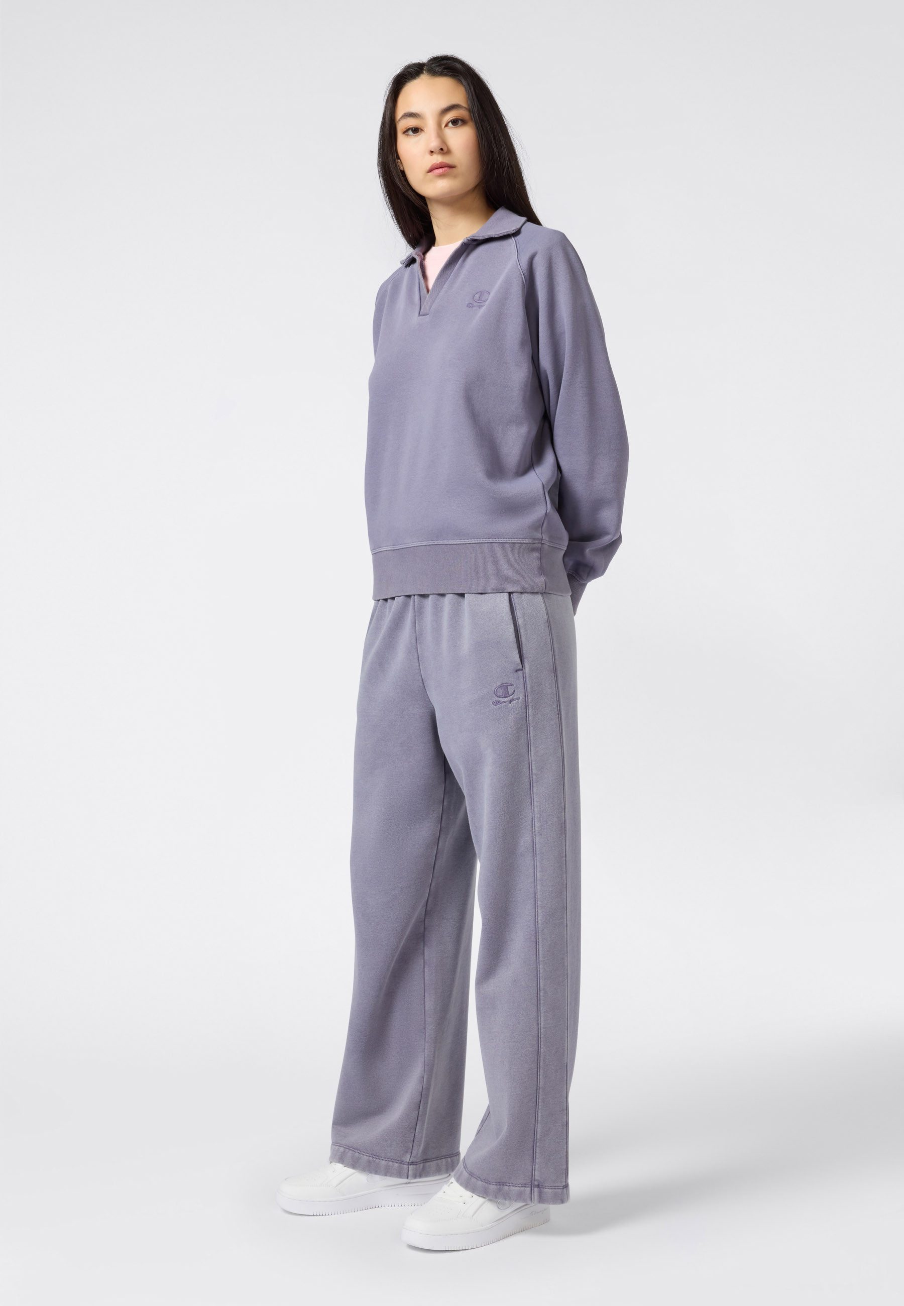 Champion Sweatshirt ICONS Wash Polo Neck Sweatshirt