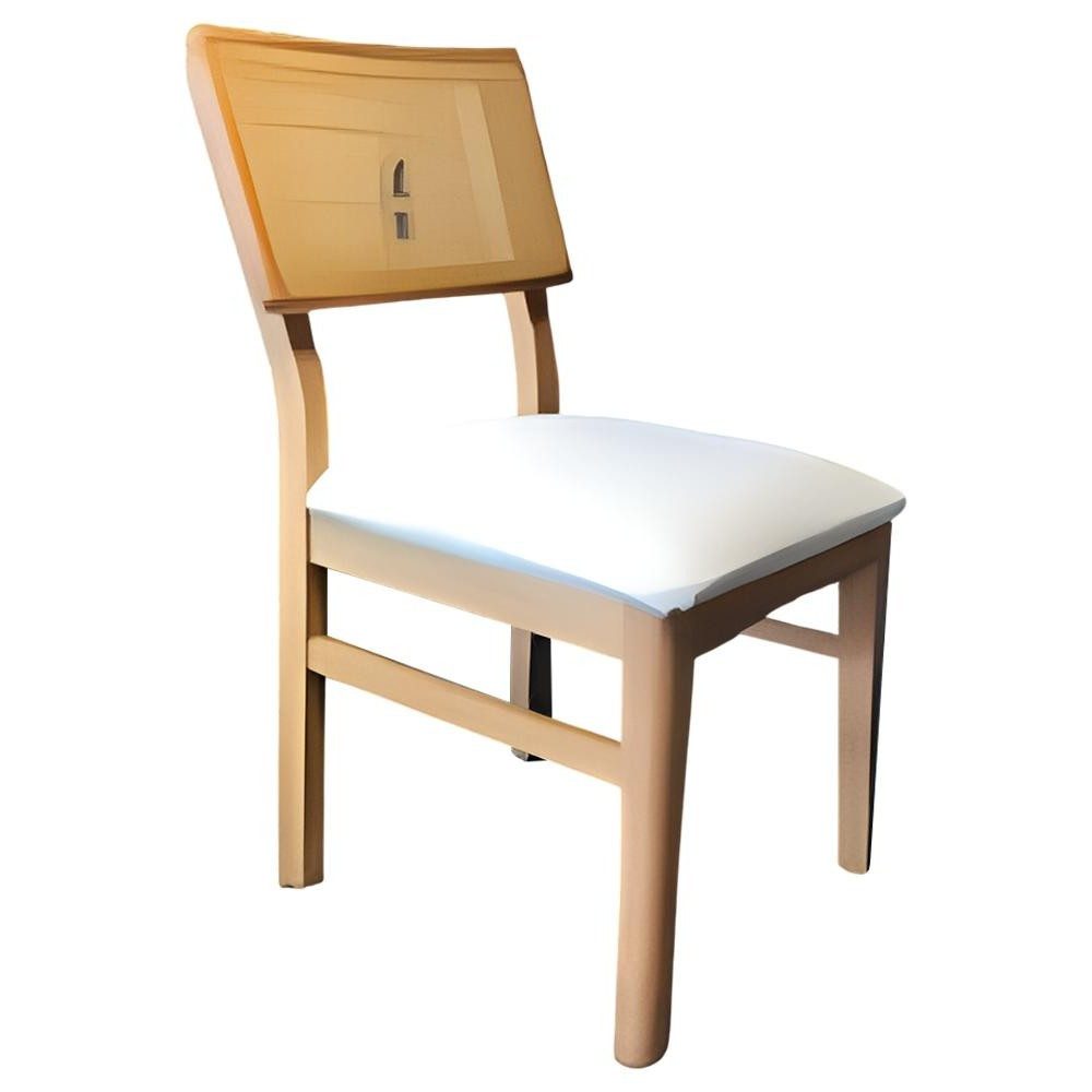 Xlmoebel Esszimmerstuhl Komfortabler Holzstuhl für stilvolle Einrichtungen, Made in Europa