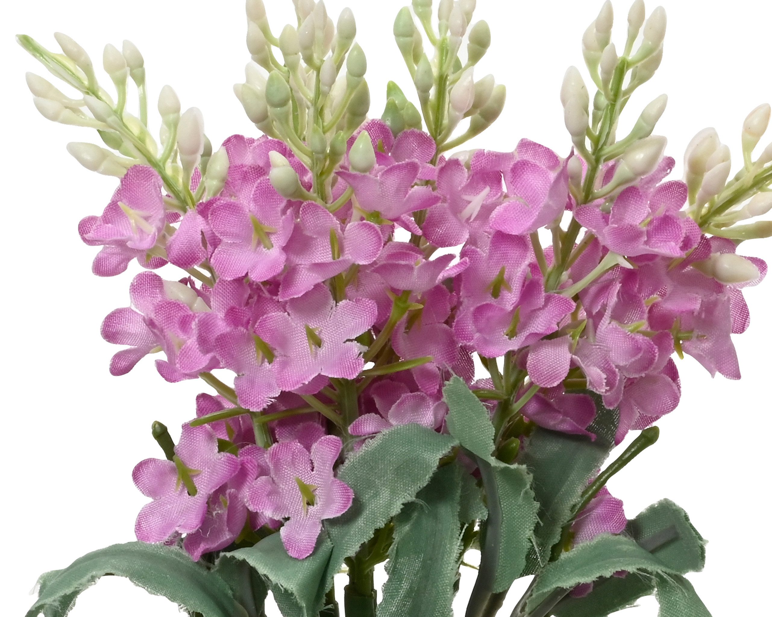Kunstblume, Decoris season decorations, Künstlicher Blumenstrauß Levkojen 12x26cm 1 Stück sortiert