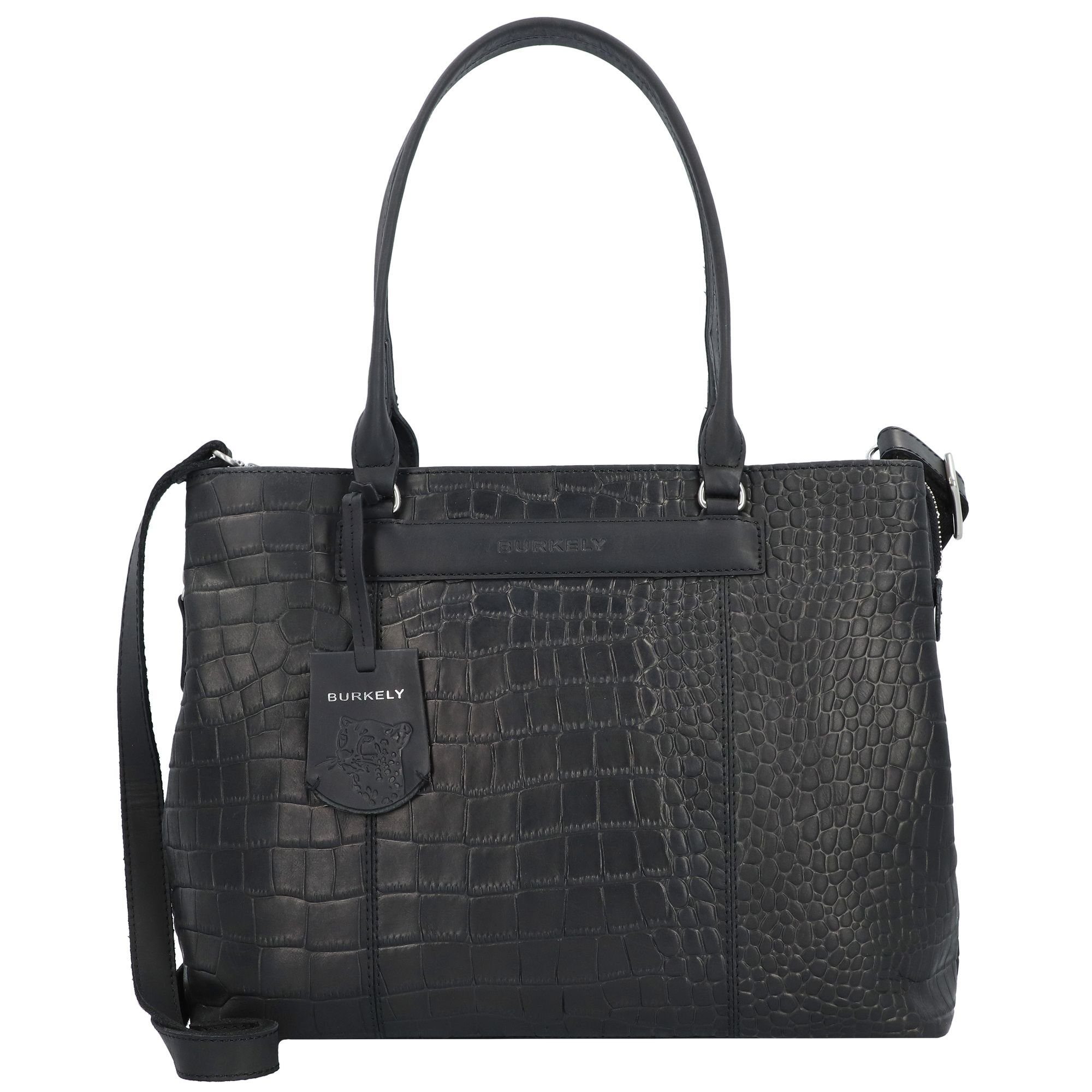 Burkely Schultertasche Casual Cayla, Leder