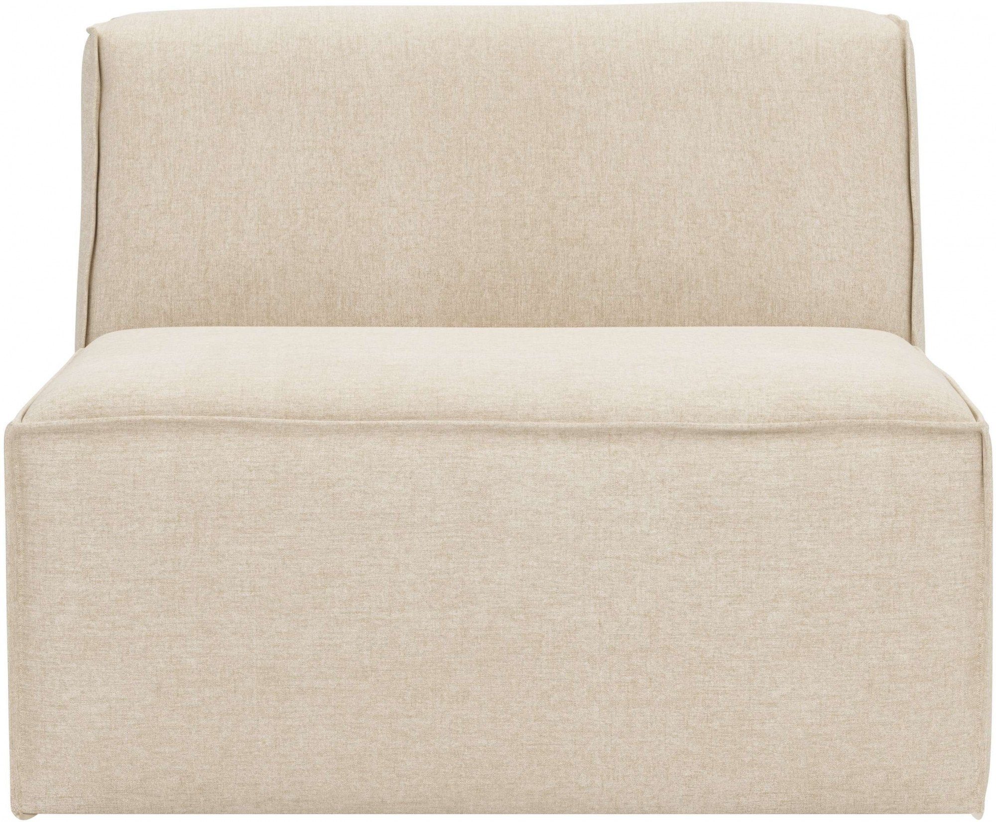 RAUM.ID Sofa-Mittelelement Norvid, Modulen große modular, Taschenfederkern, Auswahl an natural mit