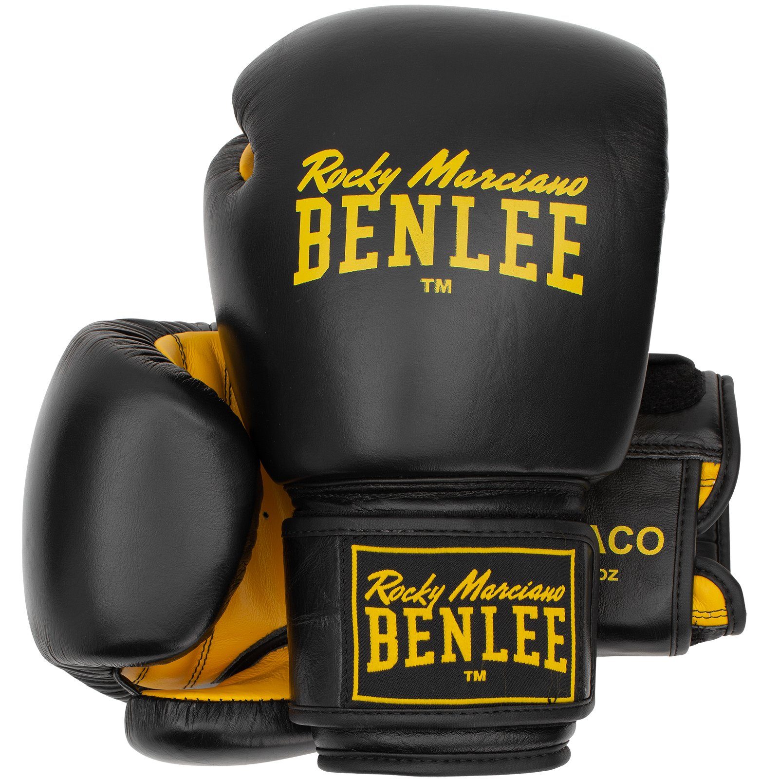 Benlee Rocky Marciano Boxhandschuhe DRACO Black/Yellow