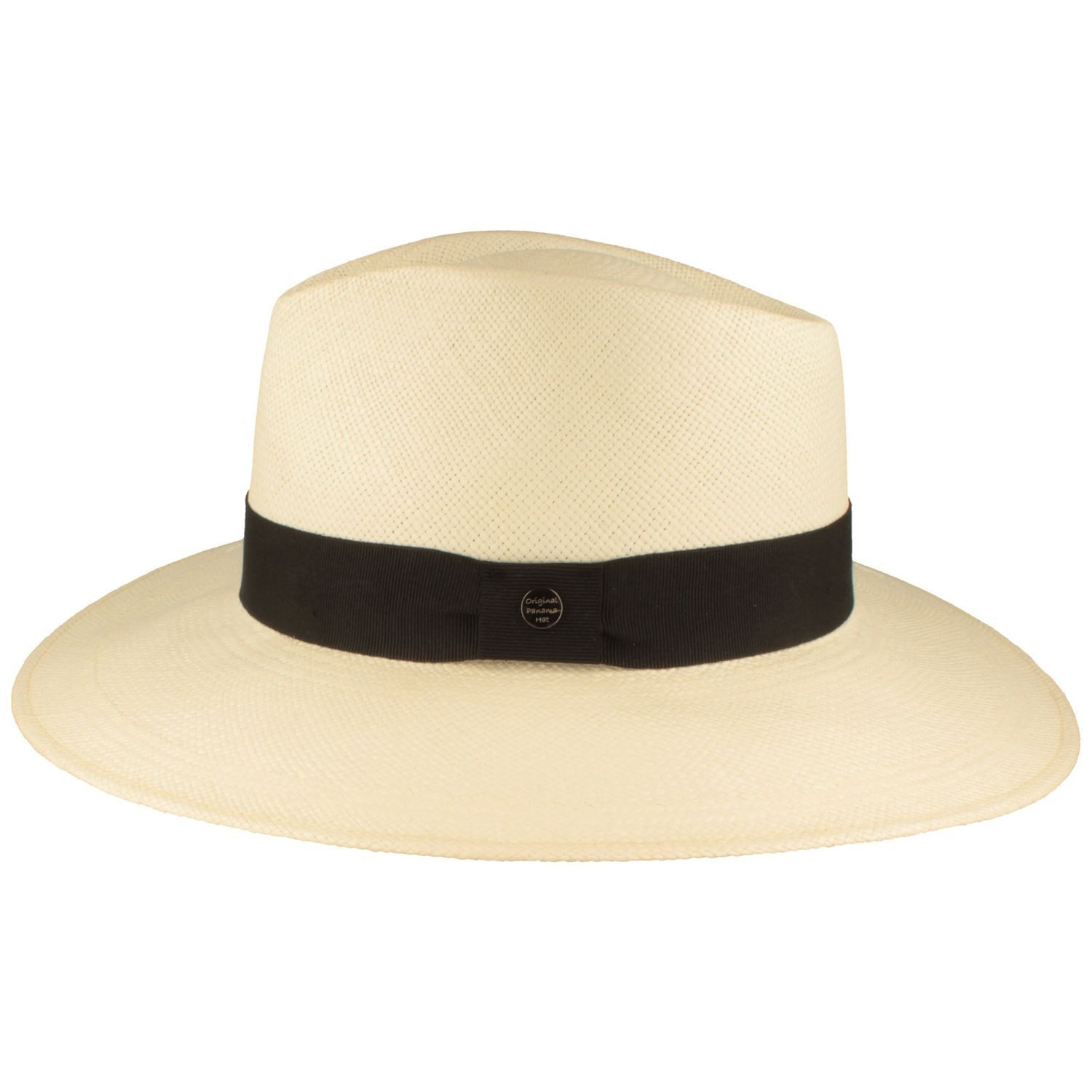 Breiter Strohhut Extra breiter originaler Panama Hut Traveller mit 50+UV Schutz