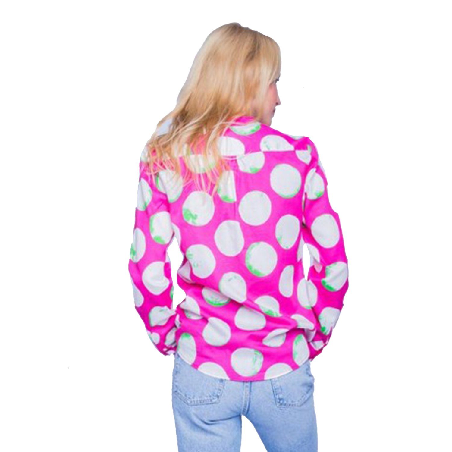 Bergh Dots leuchtendem Emily Shirtbluse pink Van mit - Den