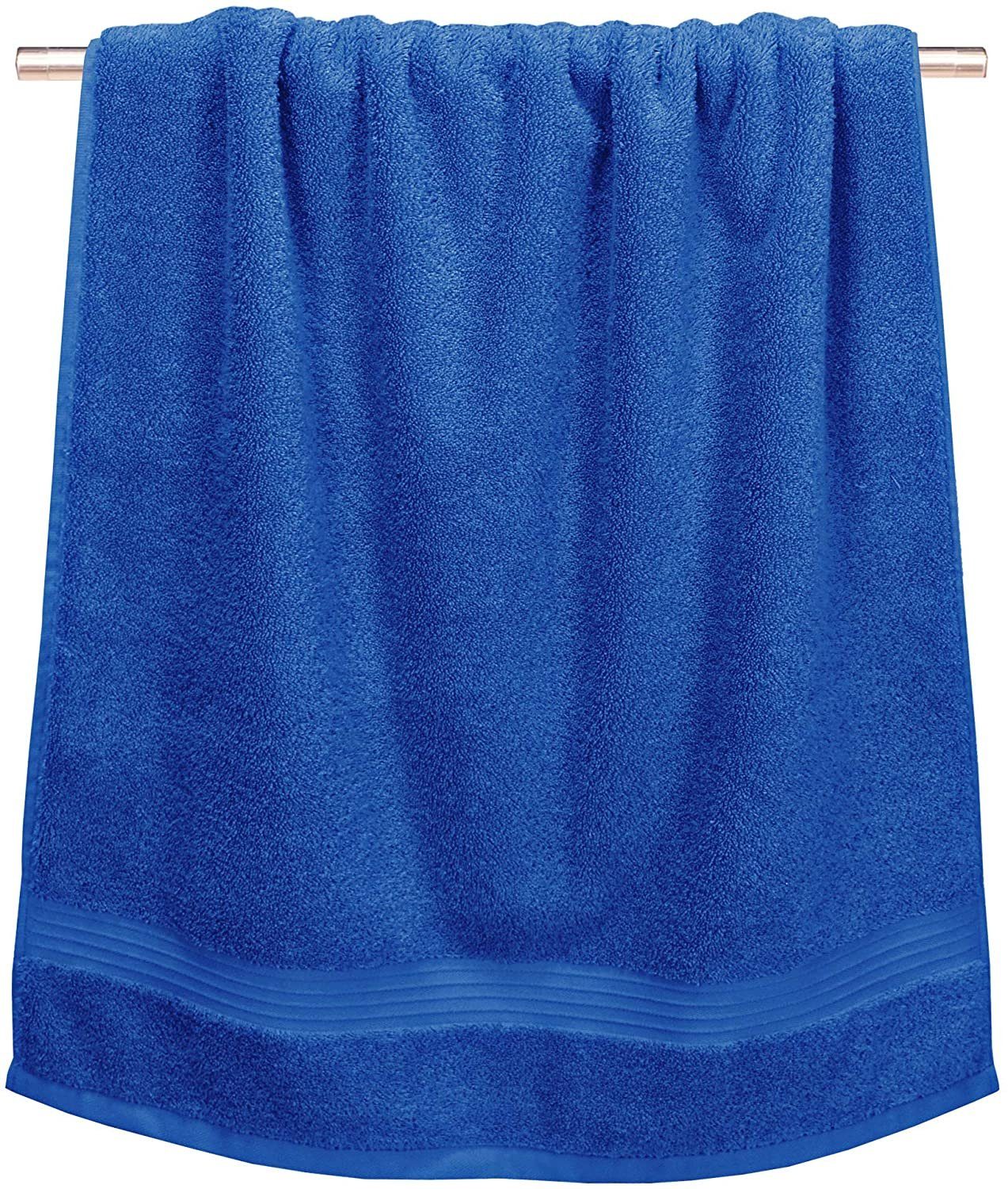 Blau Königs Linz, Herren blau Duschtuch Frottee Lashuma (1-St), 70x140 Duschtuch