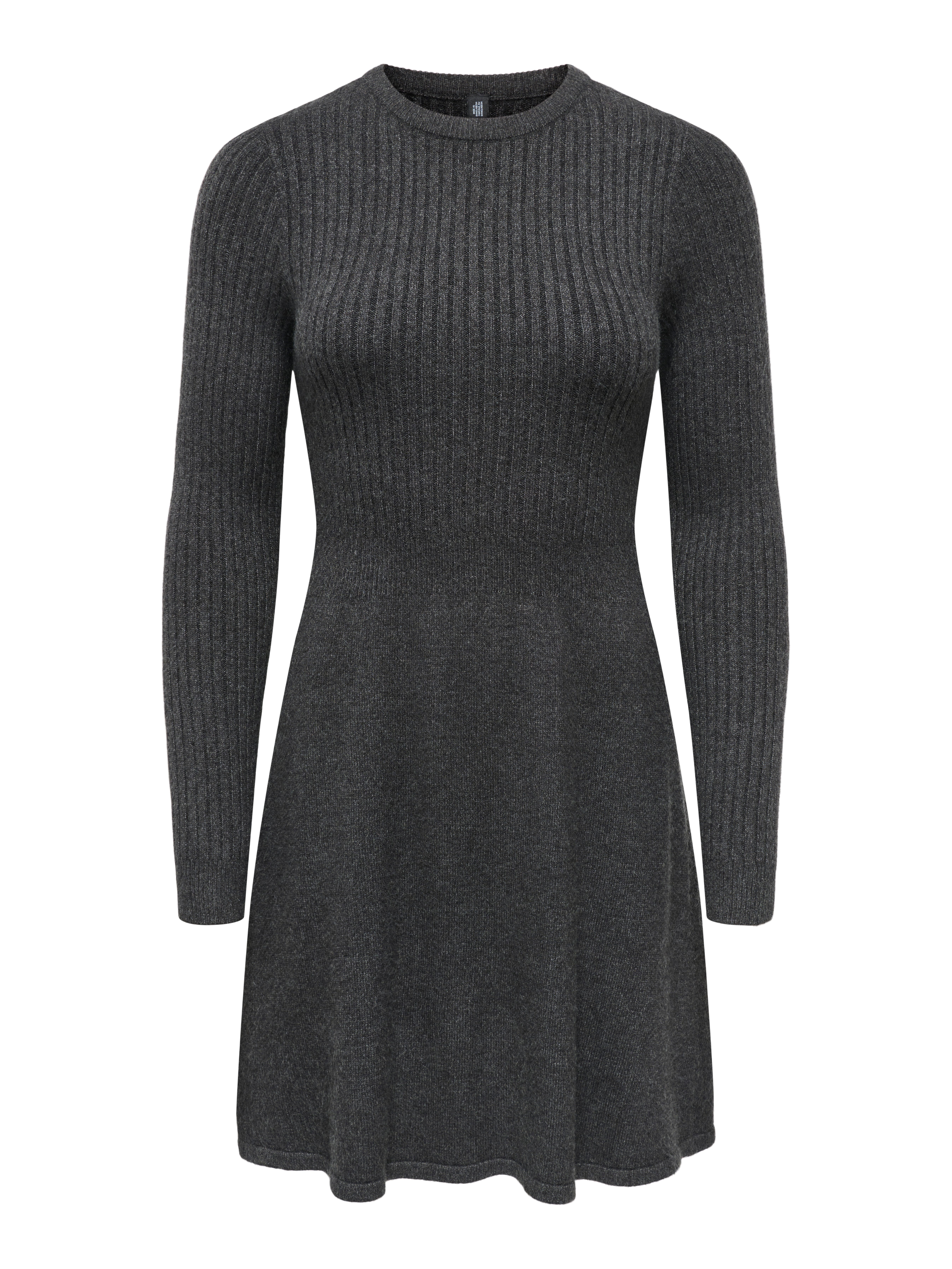 ONLY Strickkleid ONLFIA LS FIT FLARE ONEC DRESS CS KNT Viskosemischung, normal geschnitten – Bild 4 von 5