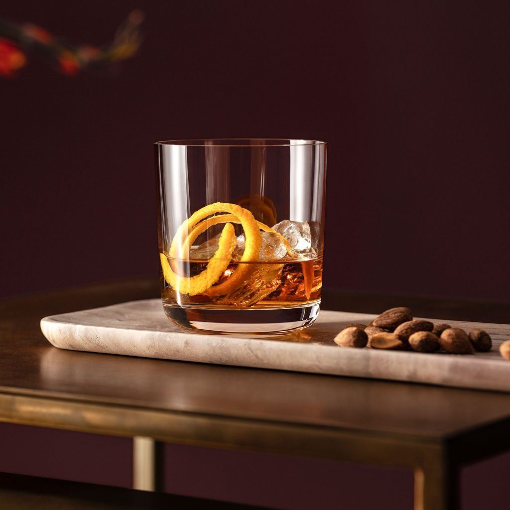 Villeroy & Boch Tumbler-Glas La Divina Whiskyglas, 4 Stück, 4-tlg., Glas, Kristallglas, 4 Stck, spülmaschinenfest