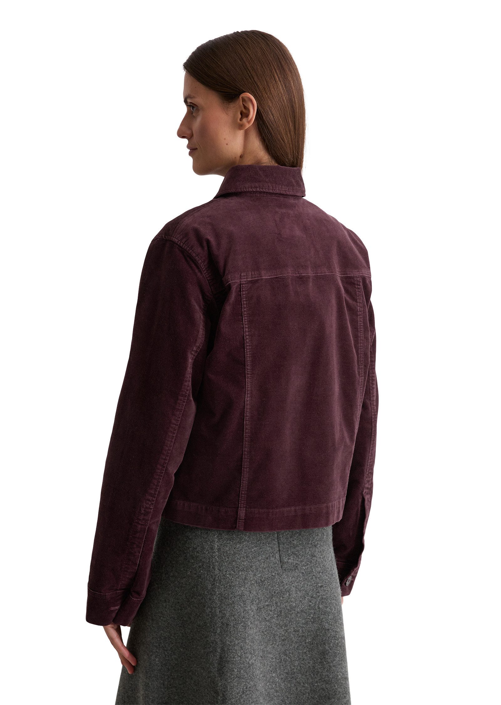 Marc O'Polo Kurzjacke aus Organic-Cotton-Viskose-Stretch