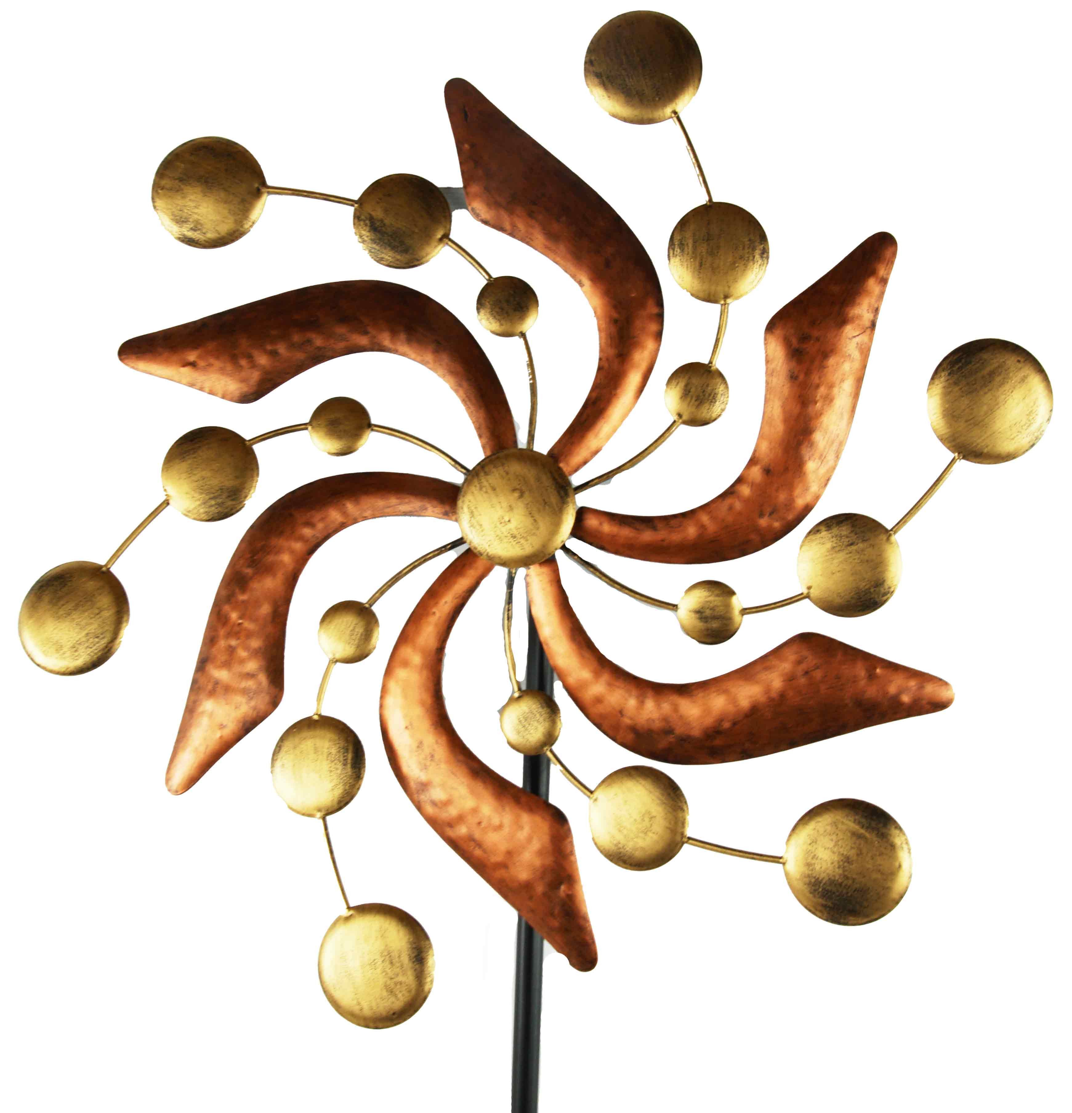 Posiwio Deko-Windrad Windrad Kupfer- Gold - günstig online kaufen