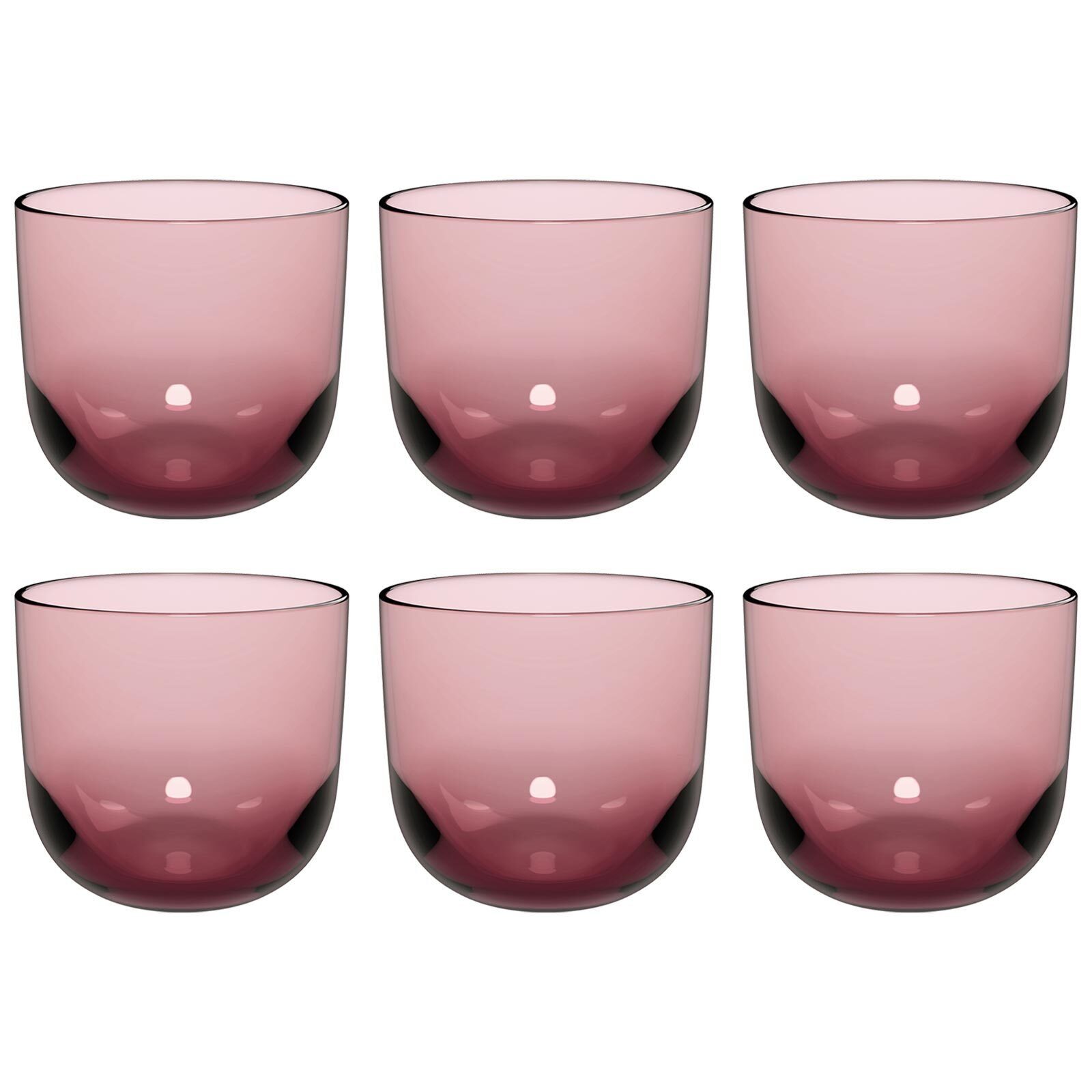 like. by Villeroy & Boch Glas Like Glass Wassergläser 280 ml 6er Set, 6-tlg., Glas