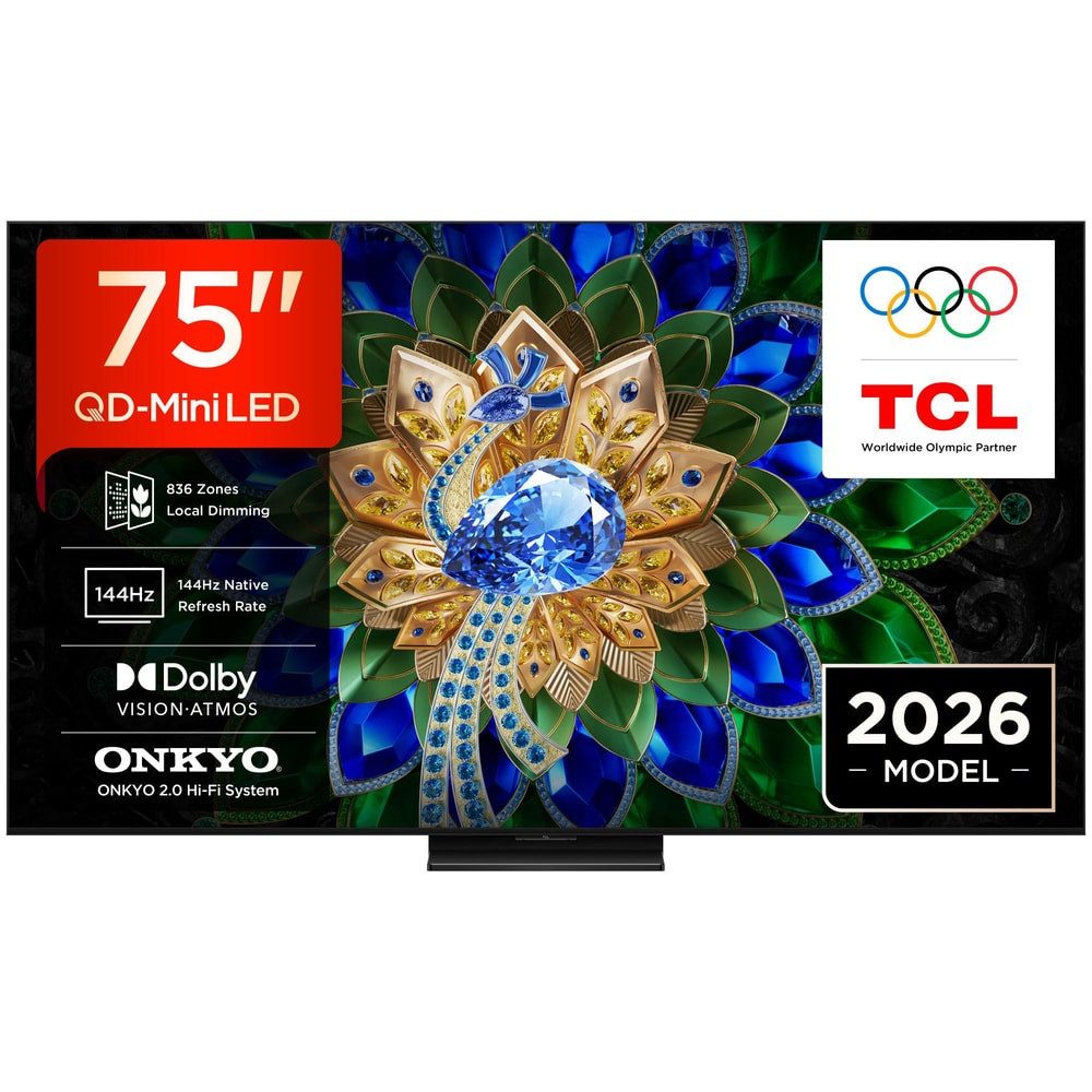 TCL 75A400UX1 QLED Mini LED-Fernseher (75 Zoll, 4K Ultra HD)