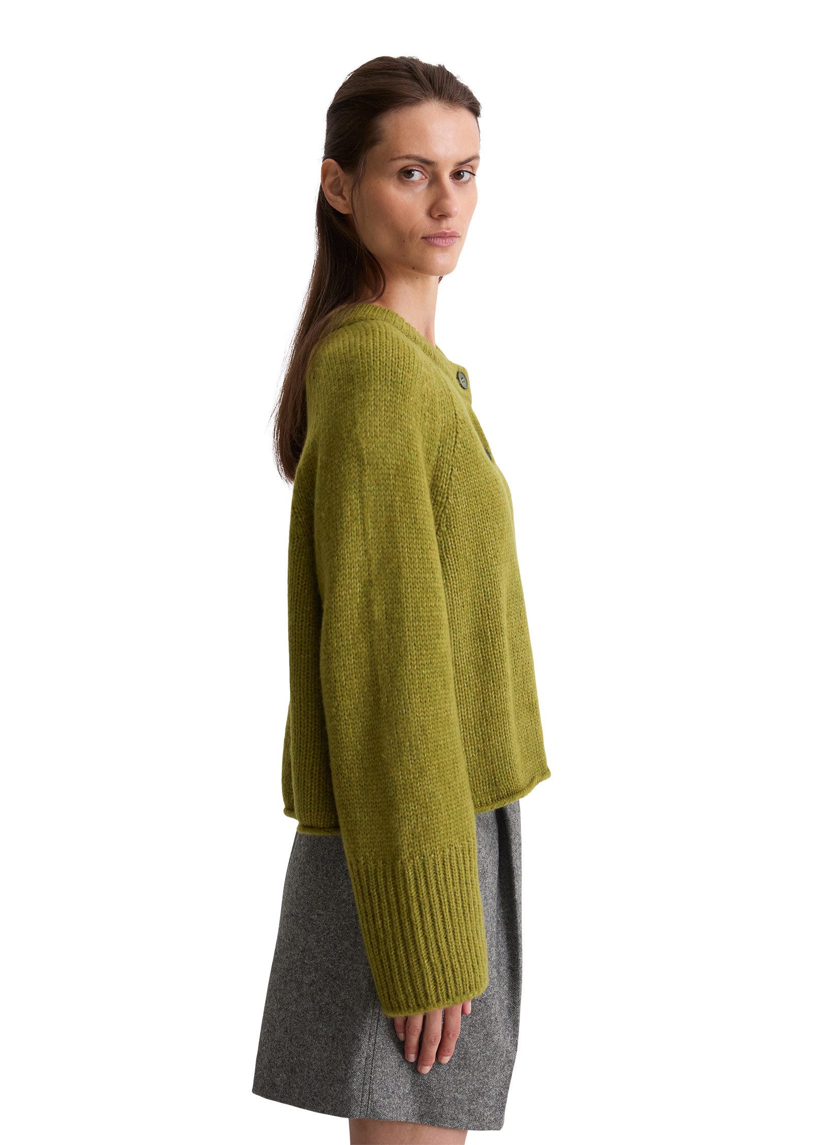 Marc O'Polo Cardigan aus softem Schurwolle-Mix günstig online kaufen