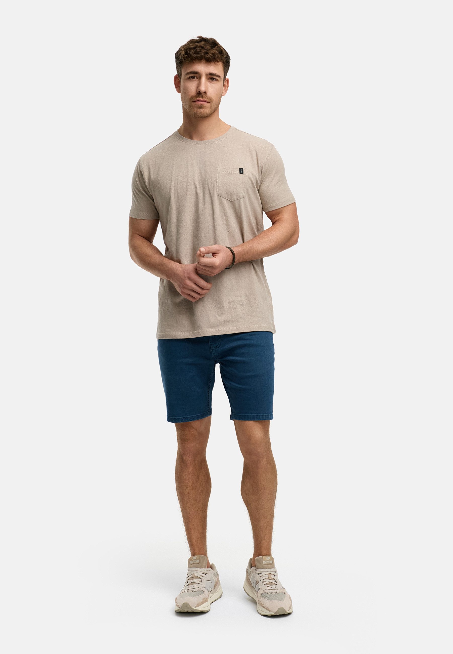 INDICODE Jeansshorts Herren INSymon Jeans Shorts Herrenshorts 5-Pocket-Shorts aus Soft Denim – Bild 5 von 5
