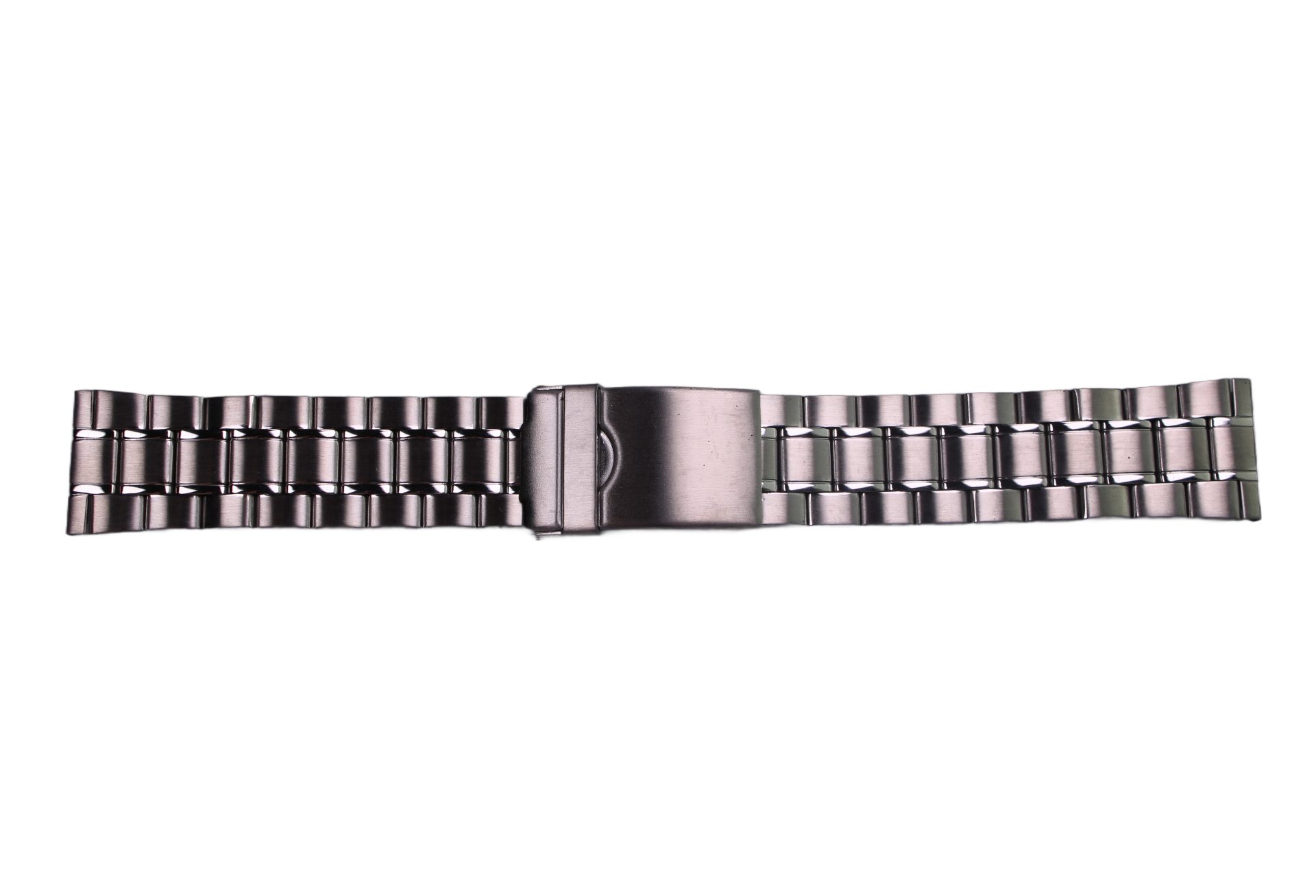 Eichmüller Uhrenring Uhrenband Silber 22mm, (2-tlg), Echt Leder