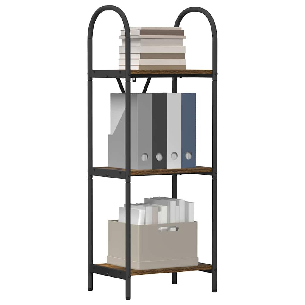 vidaXL Bücherregal Regal Räuchereiche 40 x günstig online kaufen