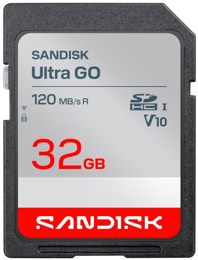 Sandisk SDHC Ultra GO Speicherkarte (32 GB)