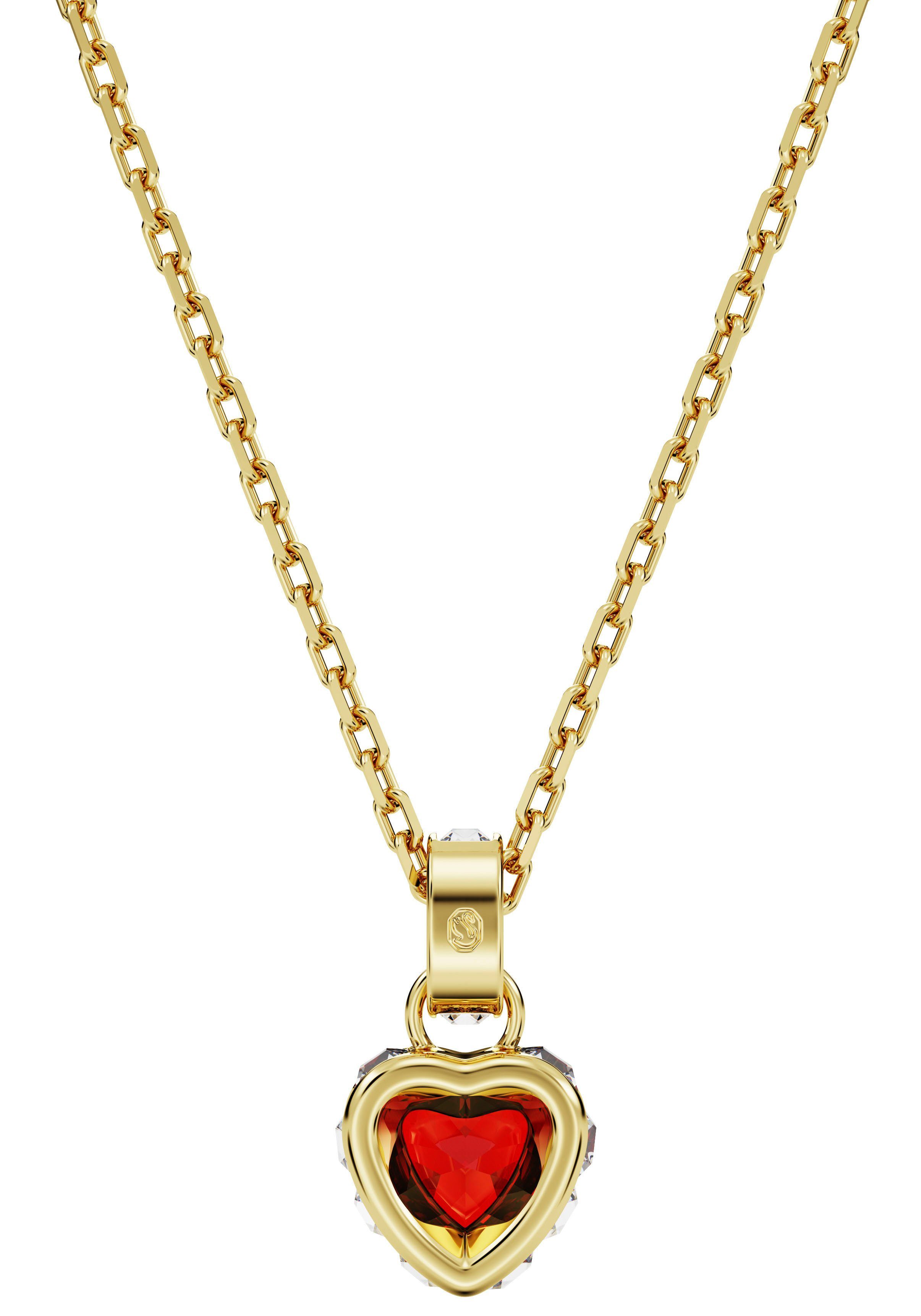 Swarovski Kette mit Anhänger Schmuck Geschenk CHROMA Halskette, mit Swarovski® Kristall