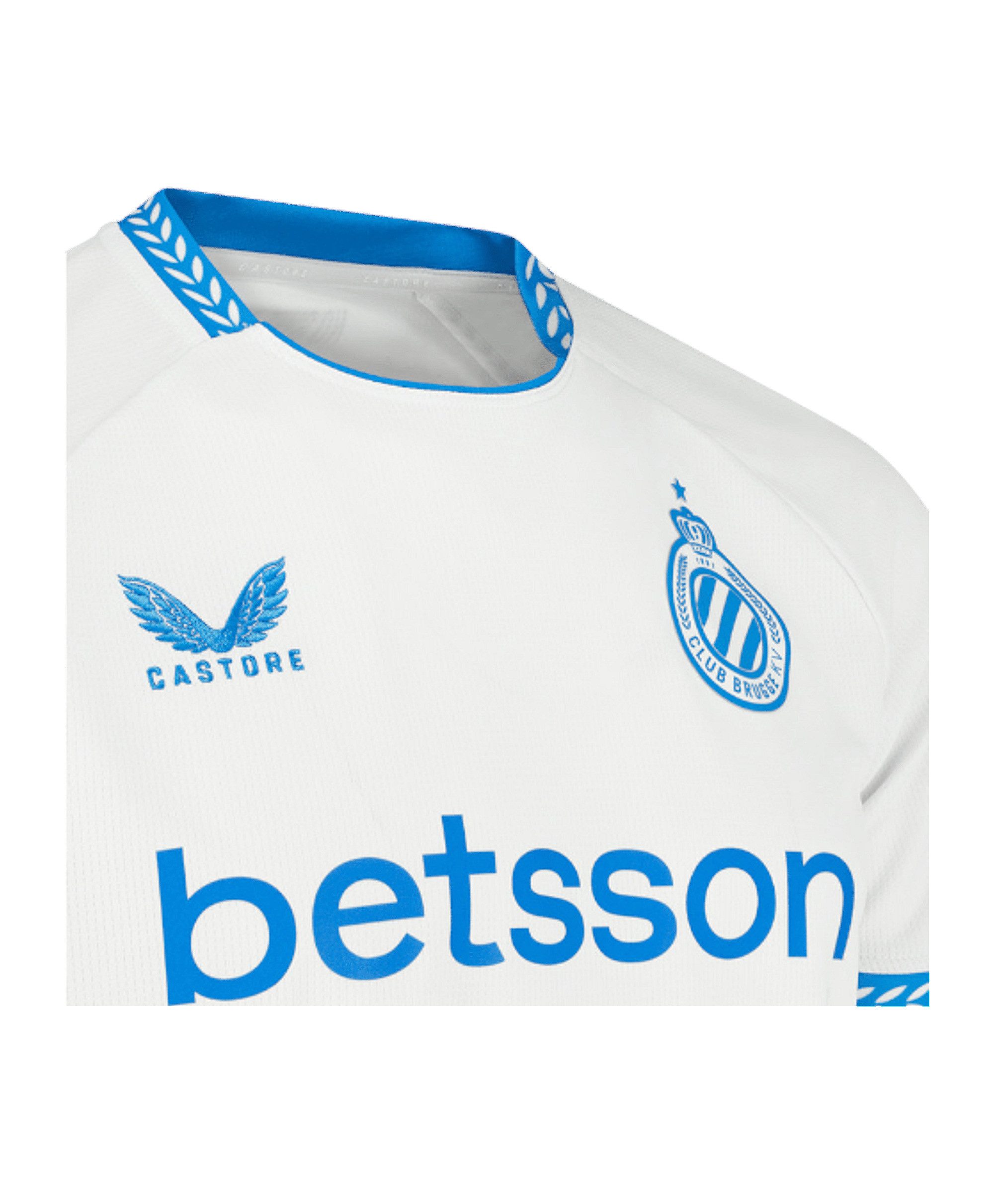 Castore Fußballtrikot Castore FC Brügge Trikot Away 2025/2026 Kids Weiß Teamsport