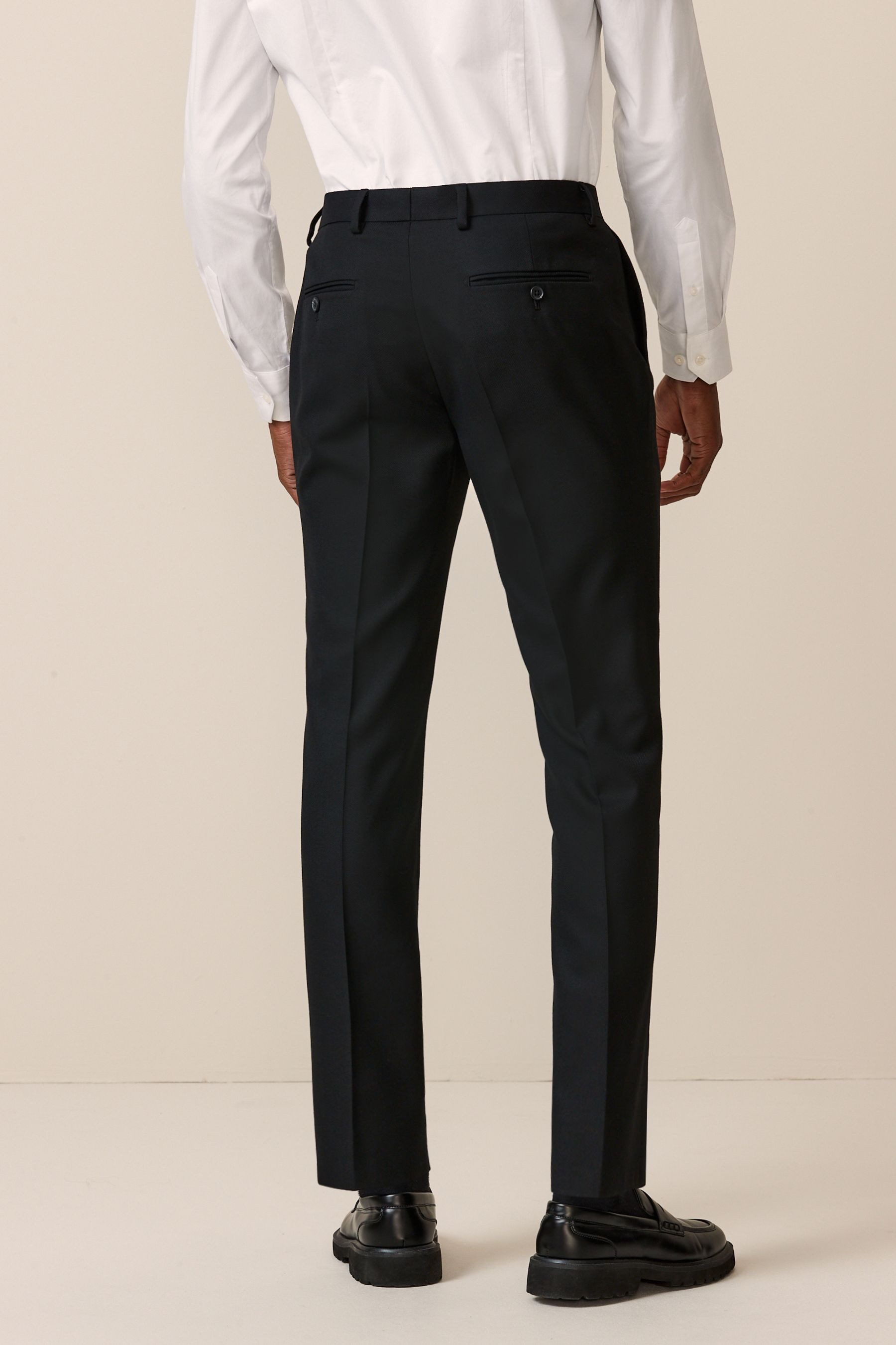 Next Anzughose Strukturierter Anzug: Skinny Fit günstig online kaufen