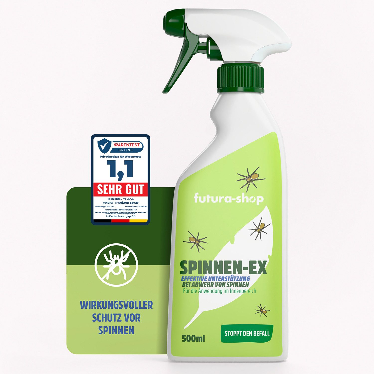 Insektenspray Anti Spinnenspray, Spinnenbekämpfung - Effektive Abwehr