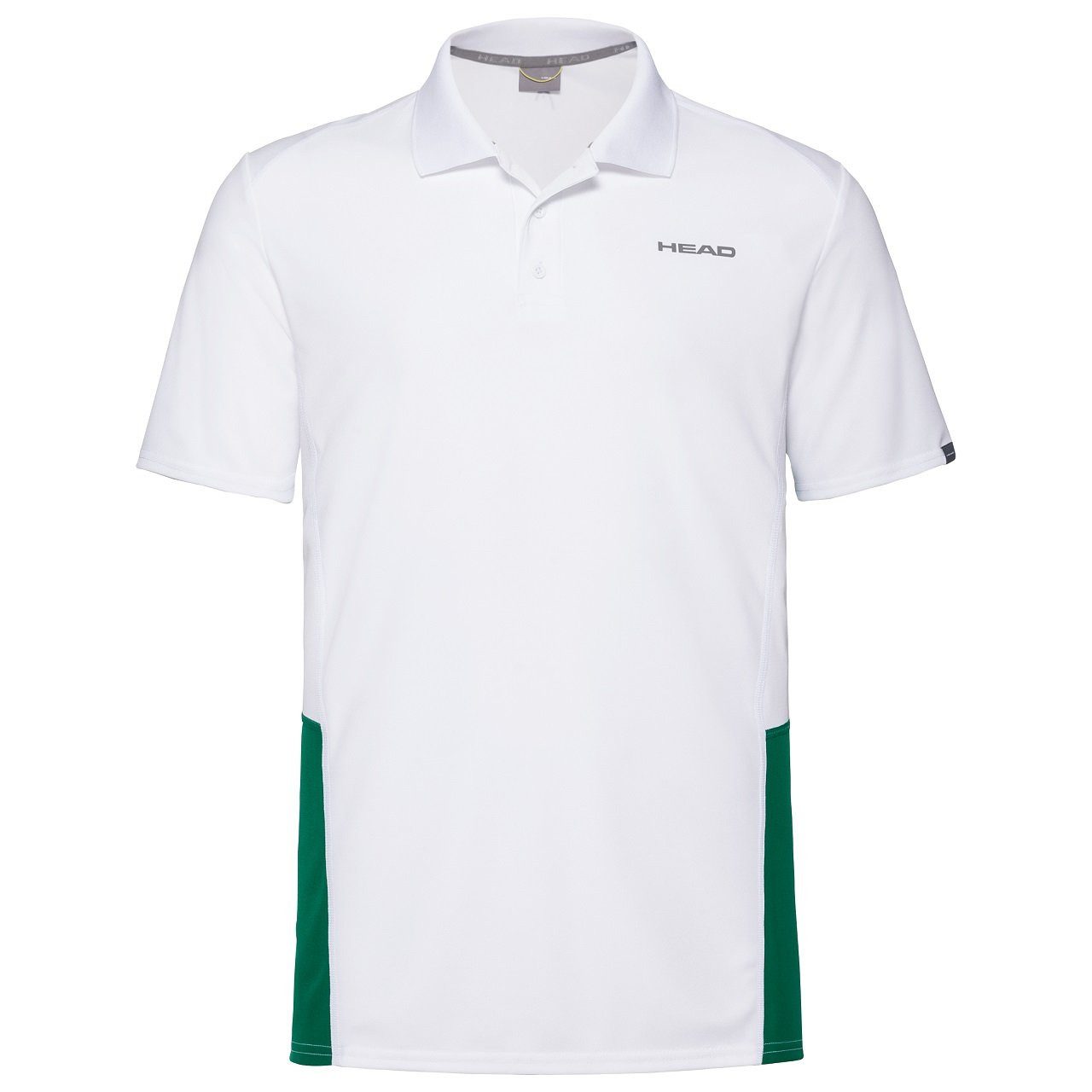 Head Poloshirt Club Technical weiss/grün Herren