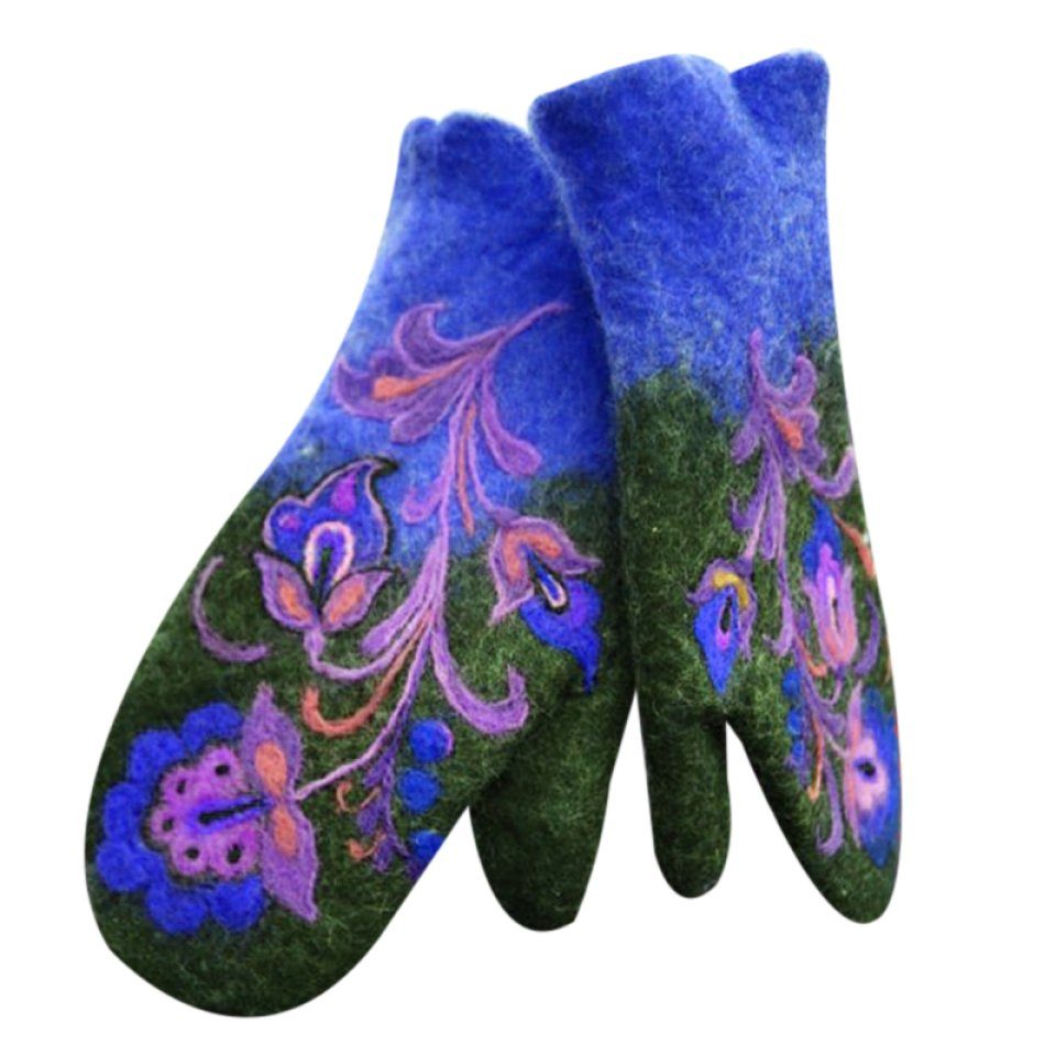 Blusmart Fleecehandschuhe Weihnachtsgeschenk Damen Winterhandschuhe Damenmode Handschuhe Fleecehandschuhe Blau