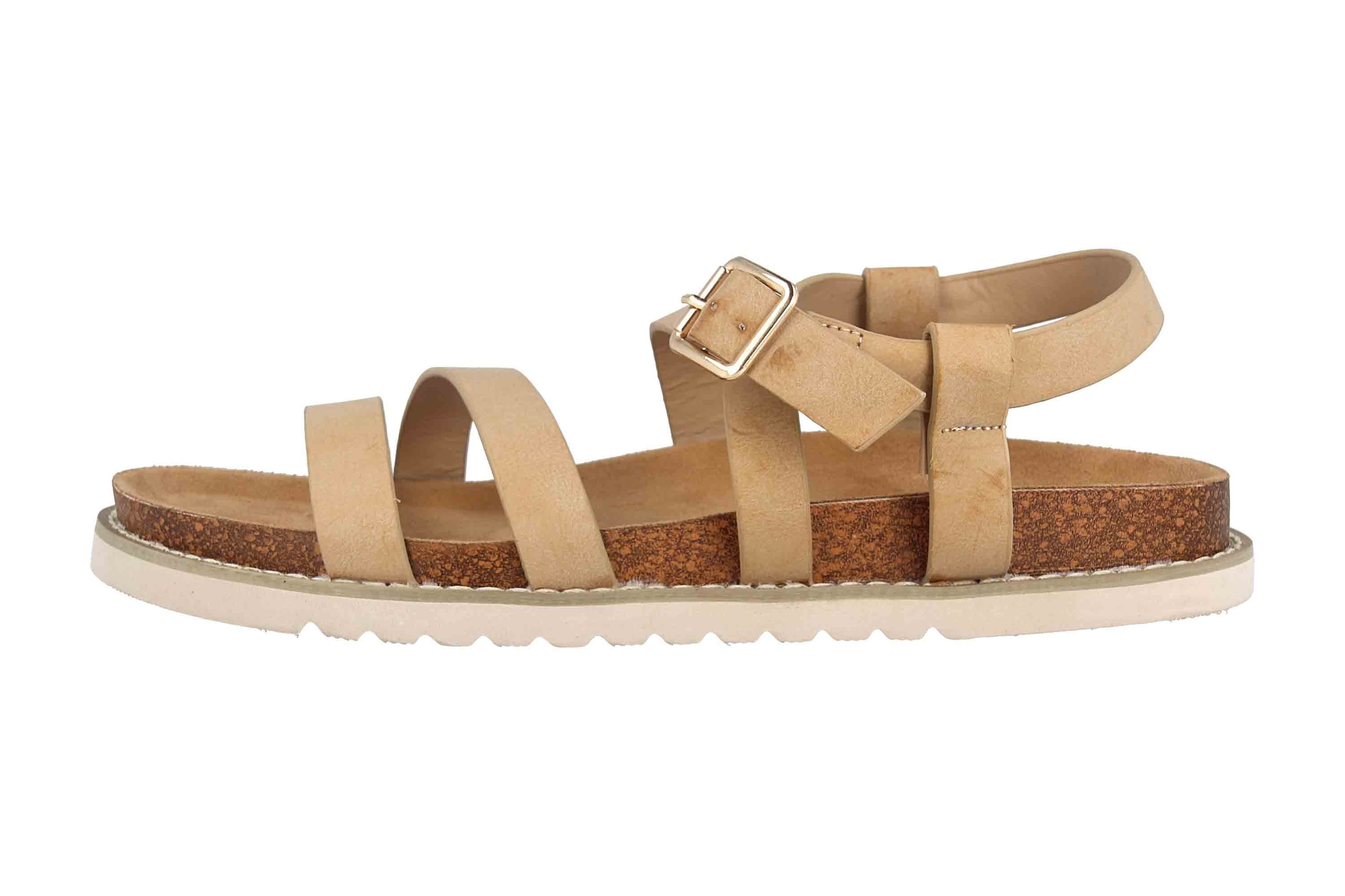 Fitters Footwear 2TM12005 Jolie Tan Sandale | Riemchensandalen