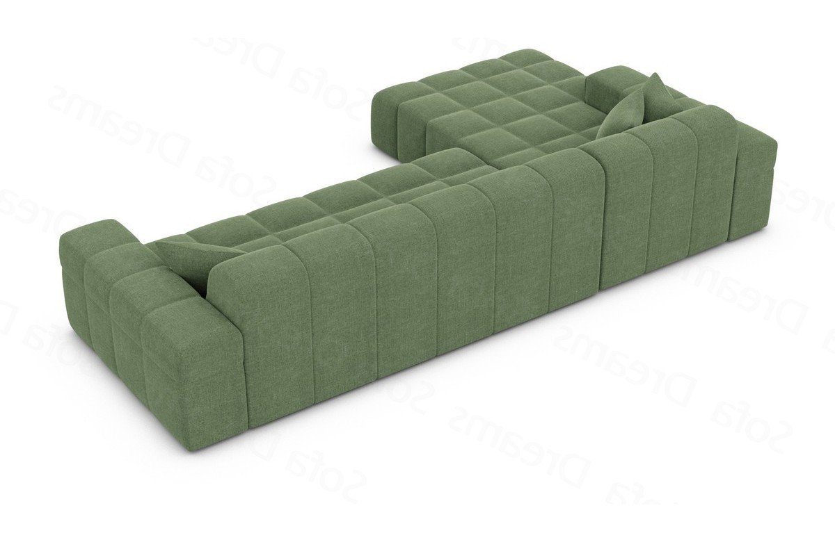 Sofa Dreams Ecksofa Stoffsofa Ibiza Form kurz Stoff Modern Polstersofa Sofa L Eckcouch