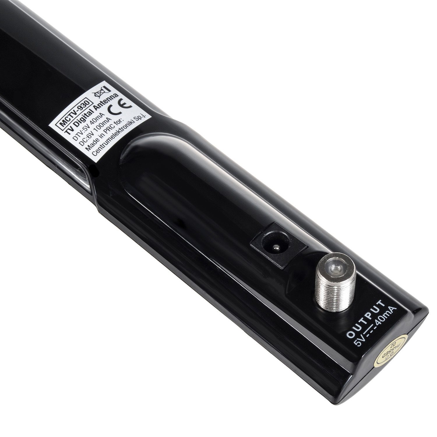Maclean MCTV-930 Innenantenne (für Innenbereich, Verstärkung: 28 dB), Zimmerantenne TV Radio Antenne HDTV – Bild 4 von 5