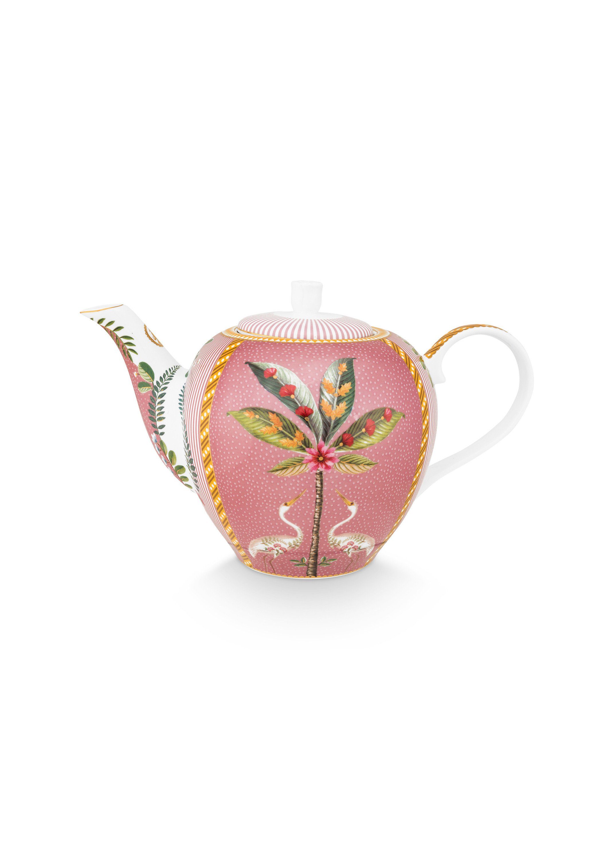 PiP Studio Teekanne Pip Studio Home Teekanne LA MAJORELLE Füllmenge 1,6 l., pink, 1650 l, (Teekanne mit Deckel)