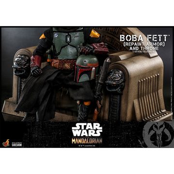 Hot Toys Actionfigur Boba Fett (Repaint Armor) and Throne - Star Wars The Mandalorian