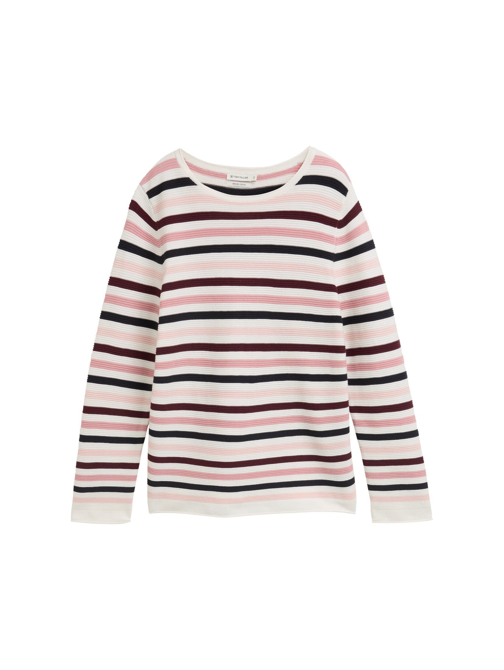 TOM TAILOR Strickpullover Strickpullover aus Bio-Baumwolle günstig online kaufen