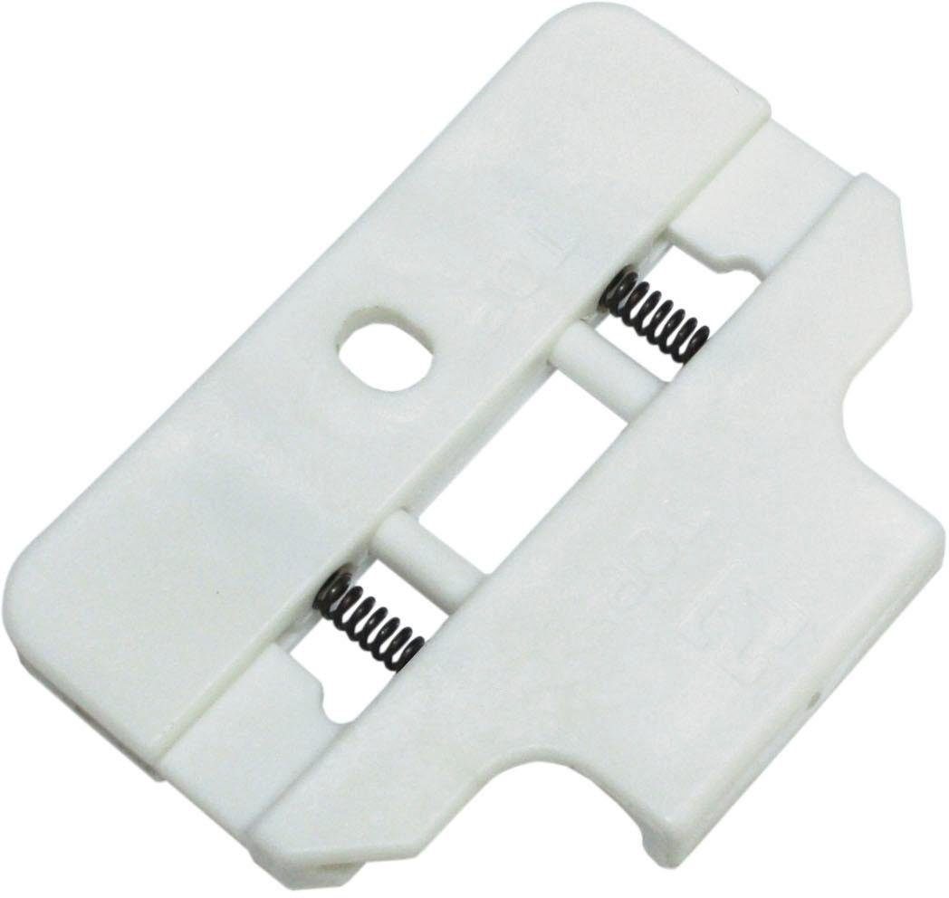 GARDINIA Gardinenstangenhalter Deckenclip, (2-St), Serie Flächenvorhang-Technik Atlanta 3-läufig