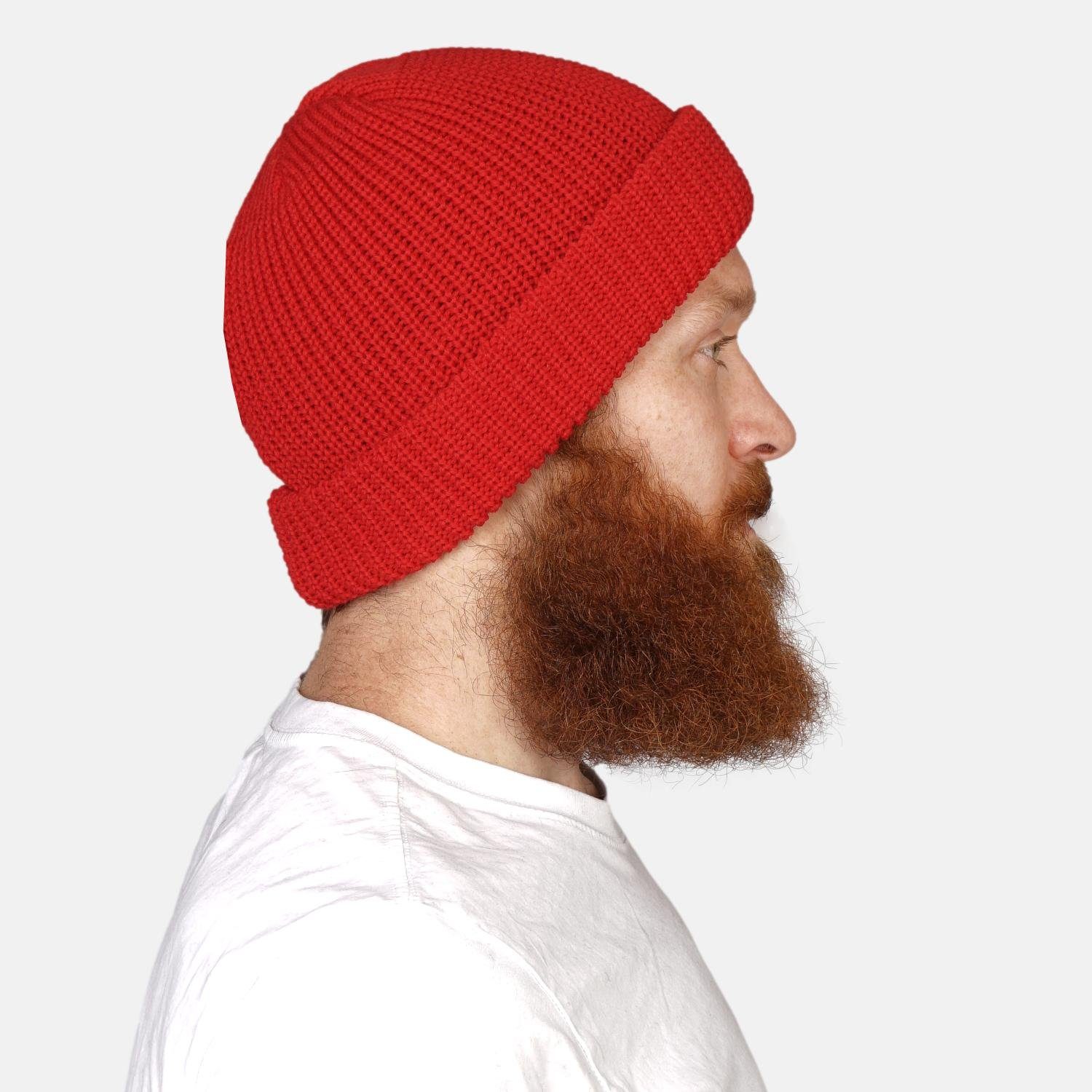 HANSEHELD Strickmütze Troyermütze 100% Schurwolle Wollmütze Wolle - Made in günstig online kaufen