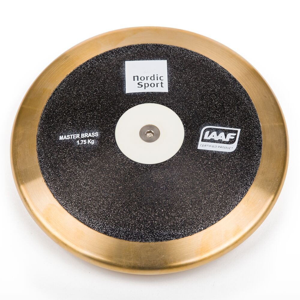 Nordic Sport Diskusscheibe Wettkampfdiskus Master, Ideal für Wettkämpfe
