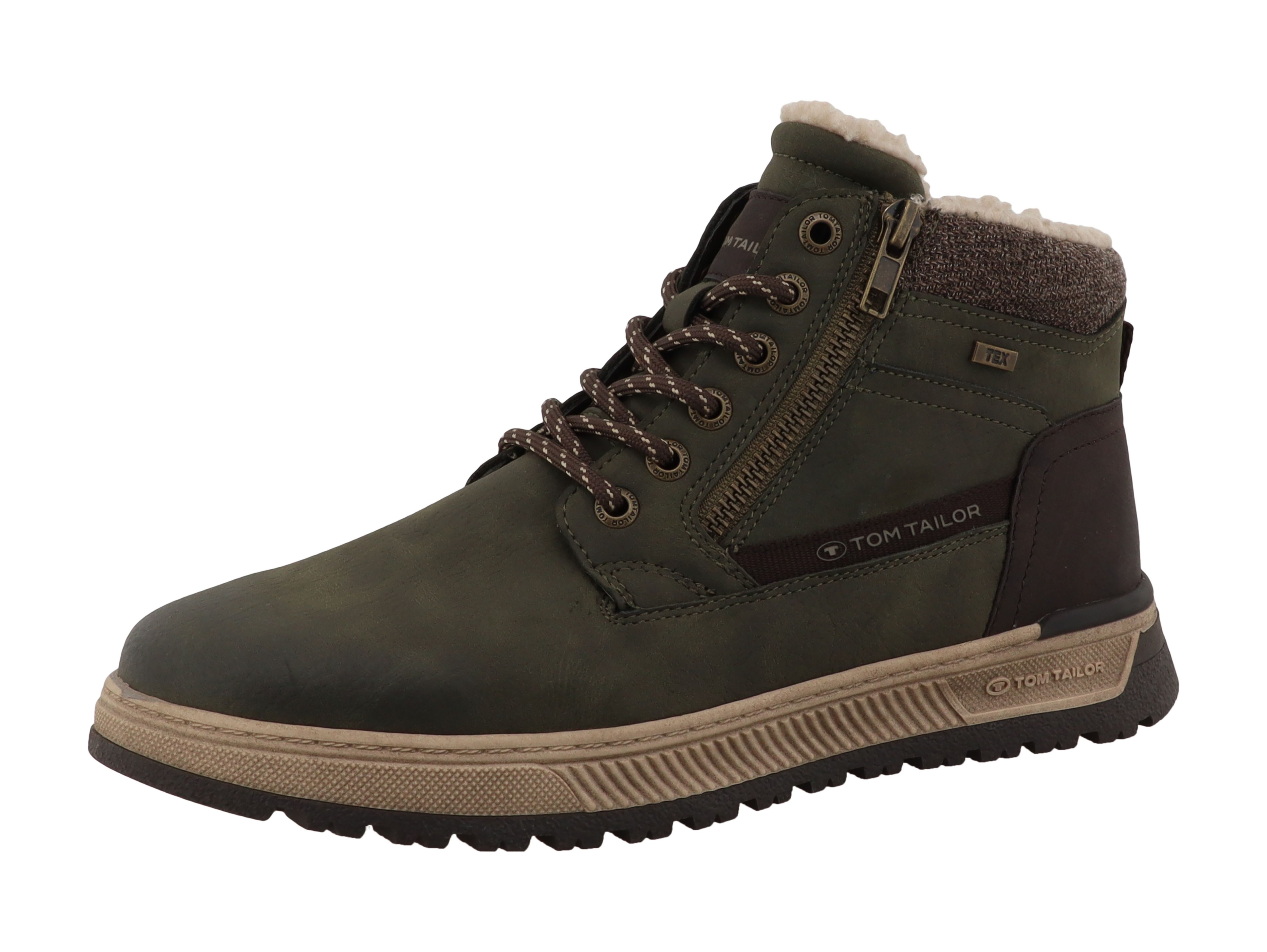 TOM TAILOR Winterboots Schnürboots mit wasserabweisender TEX-Ausstattung