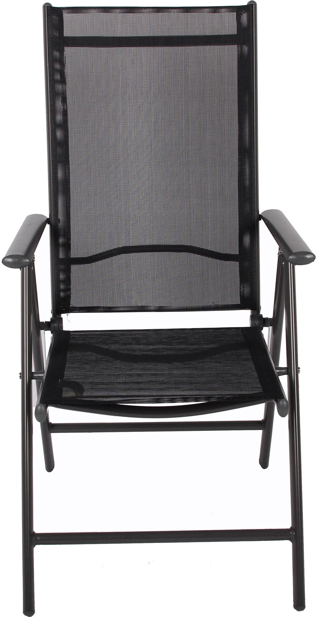 VCM Gartenstuhl 4er Set Balkonstuhl Miami H. 105 x B. 56 x T. 65 (4 St)