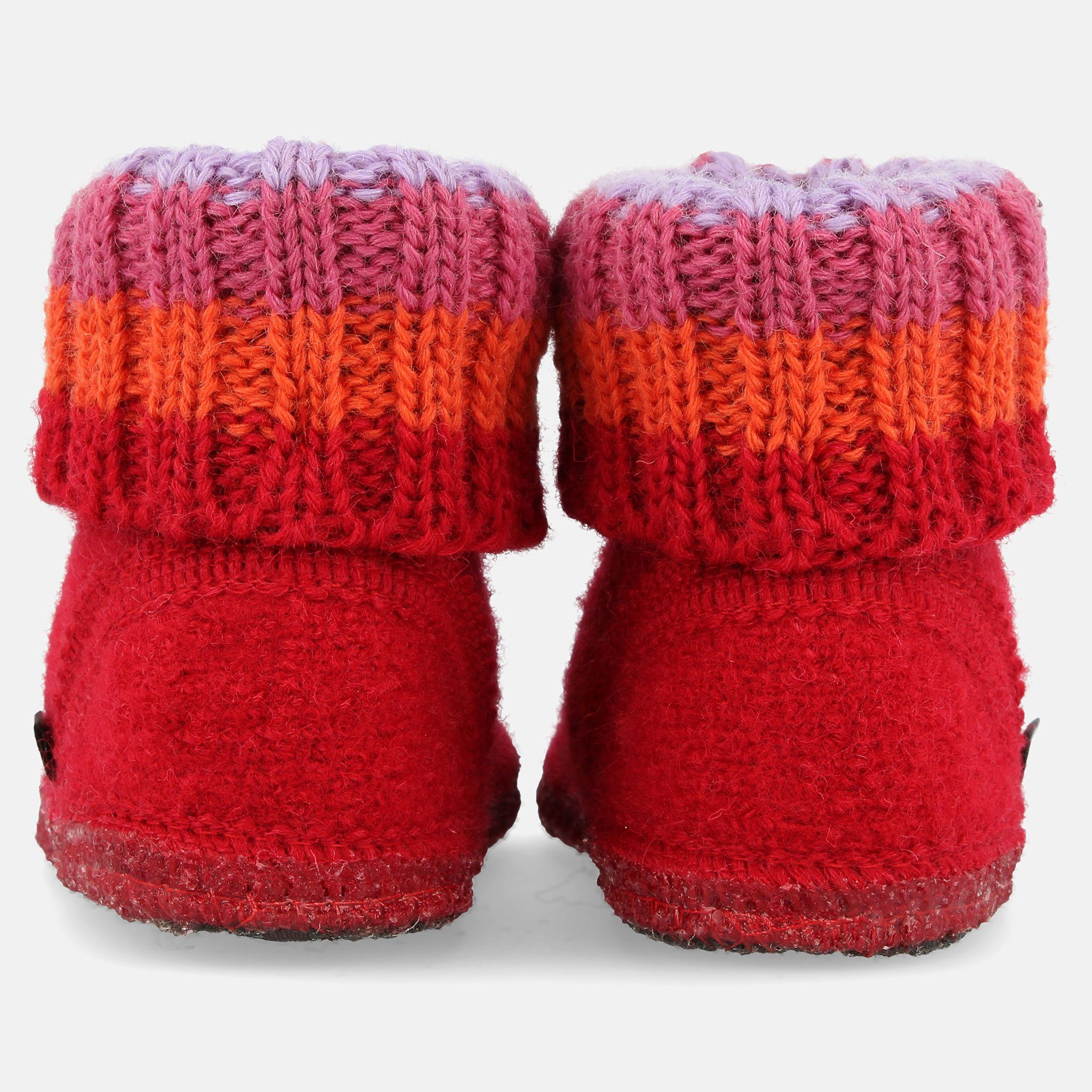 Haflinger Hüttenschuh Paul aus reiner Schurwolle Hausschuh