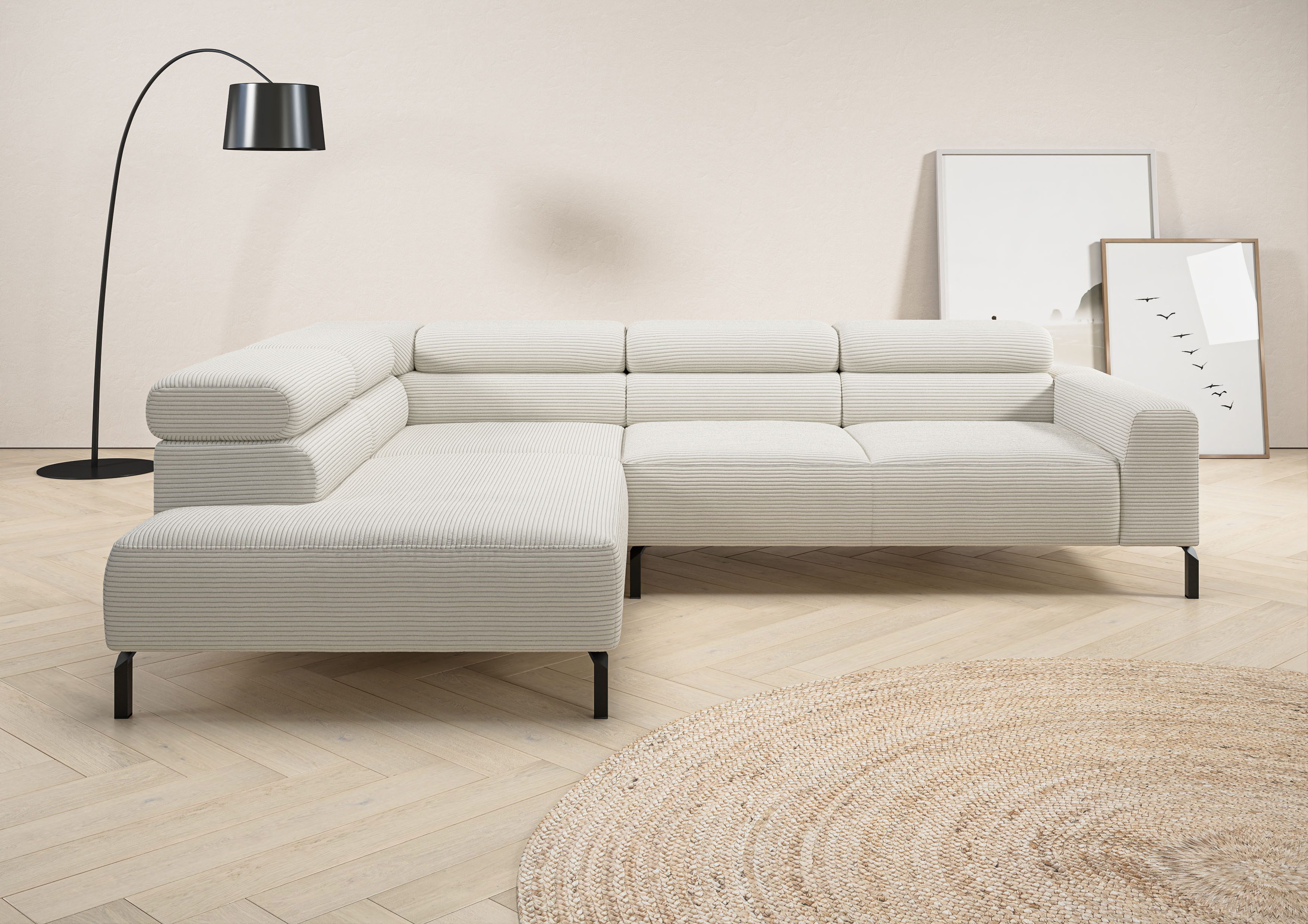 Places of Style Ecksofa Antonelli, L-Form, günstig online kaufen