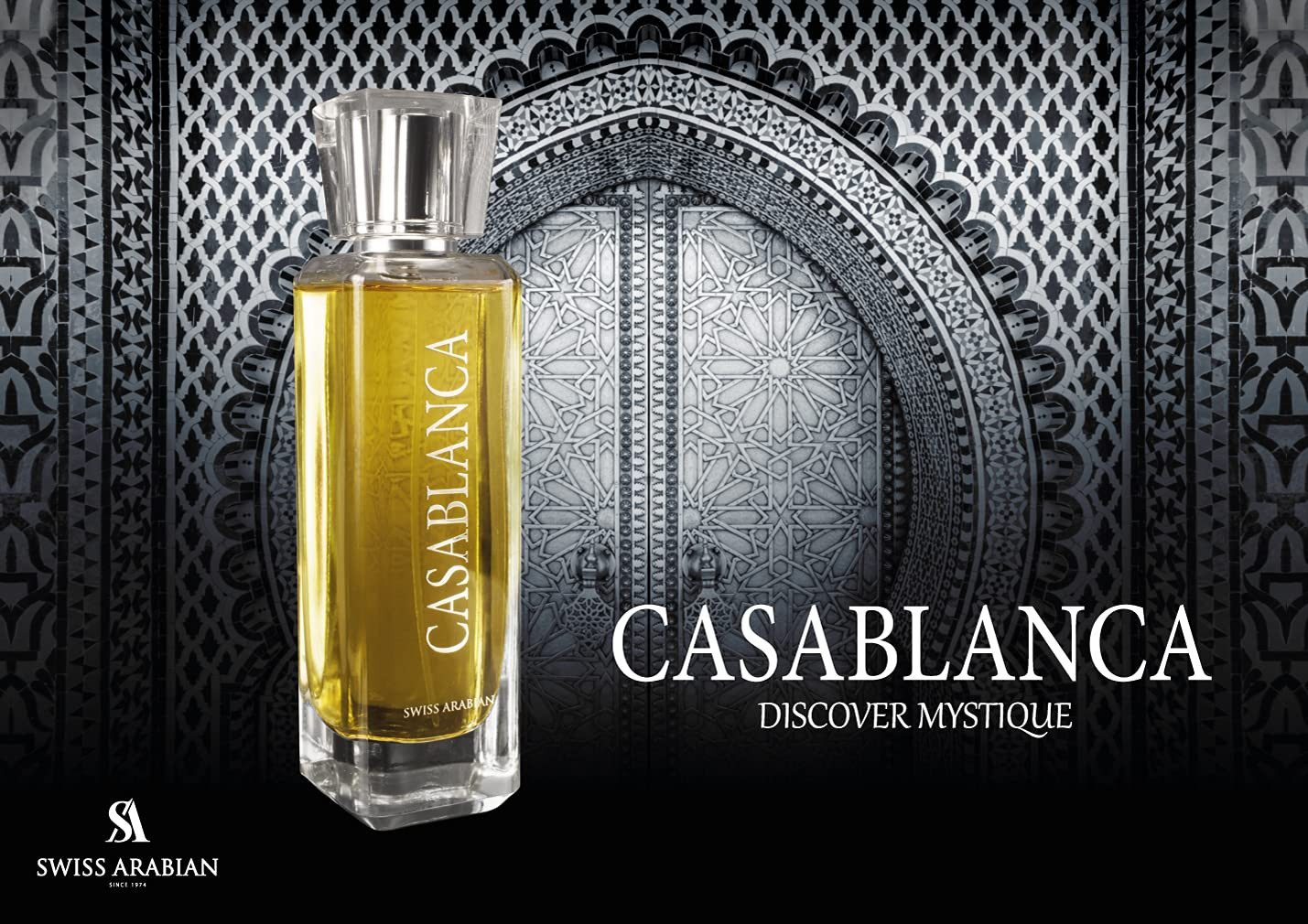 Swiss Arabian Extrait Parfum Orientalischer Luxusduft mit fruchtiger Eleganz, Sinnlicher Nischenduft inspiriert von Casablanca City