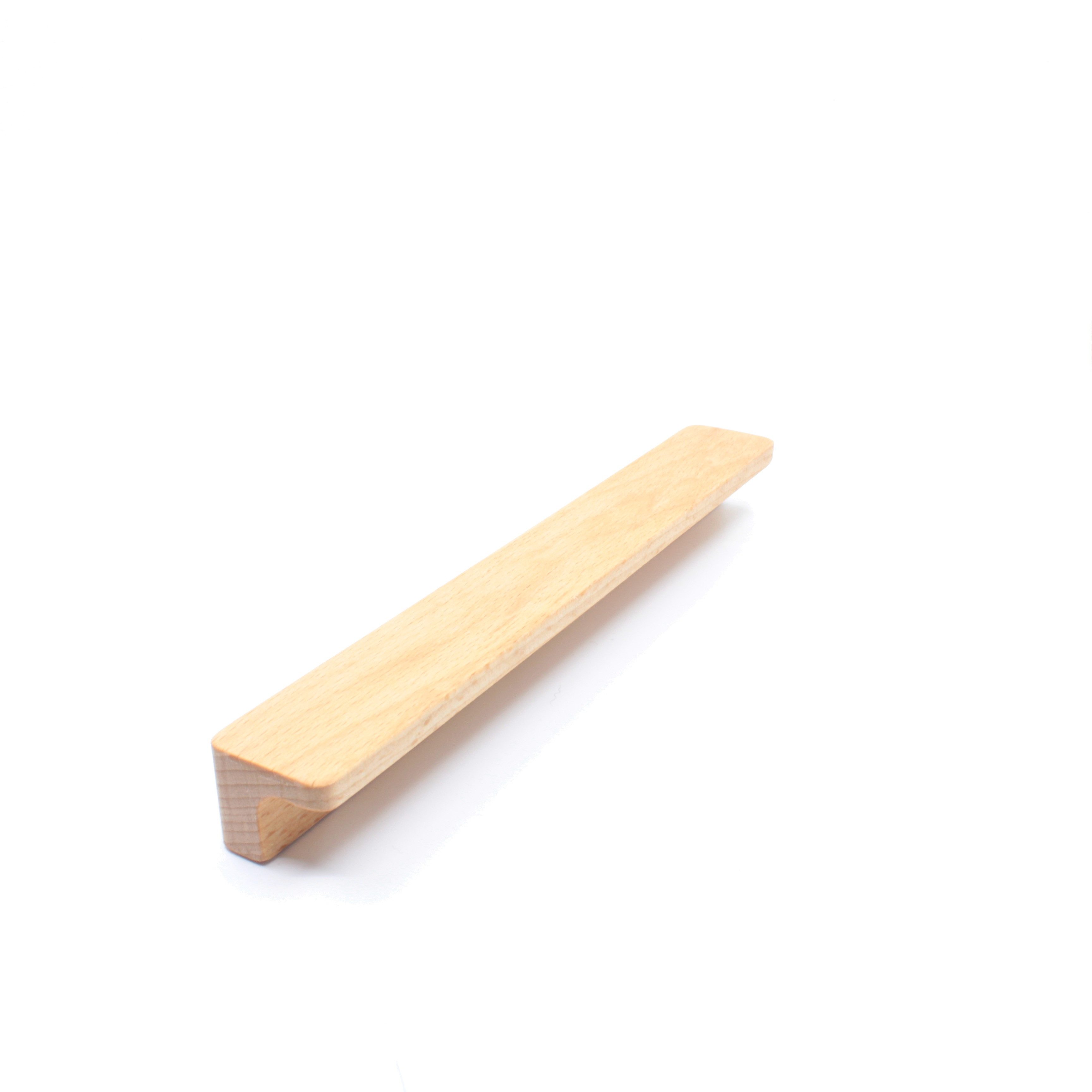 ekengriep Möbelgriff B203, Holzgriff aus Buche für Küche, IKEA Schrank, Schubladen usw.