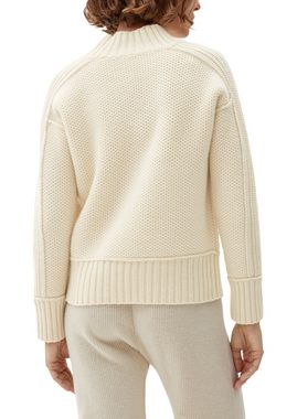 s.Oliver Strickpullover Pullover aus reiner Wolle