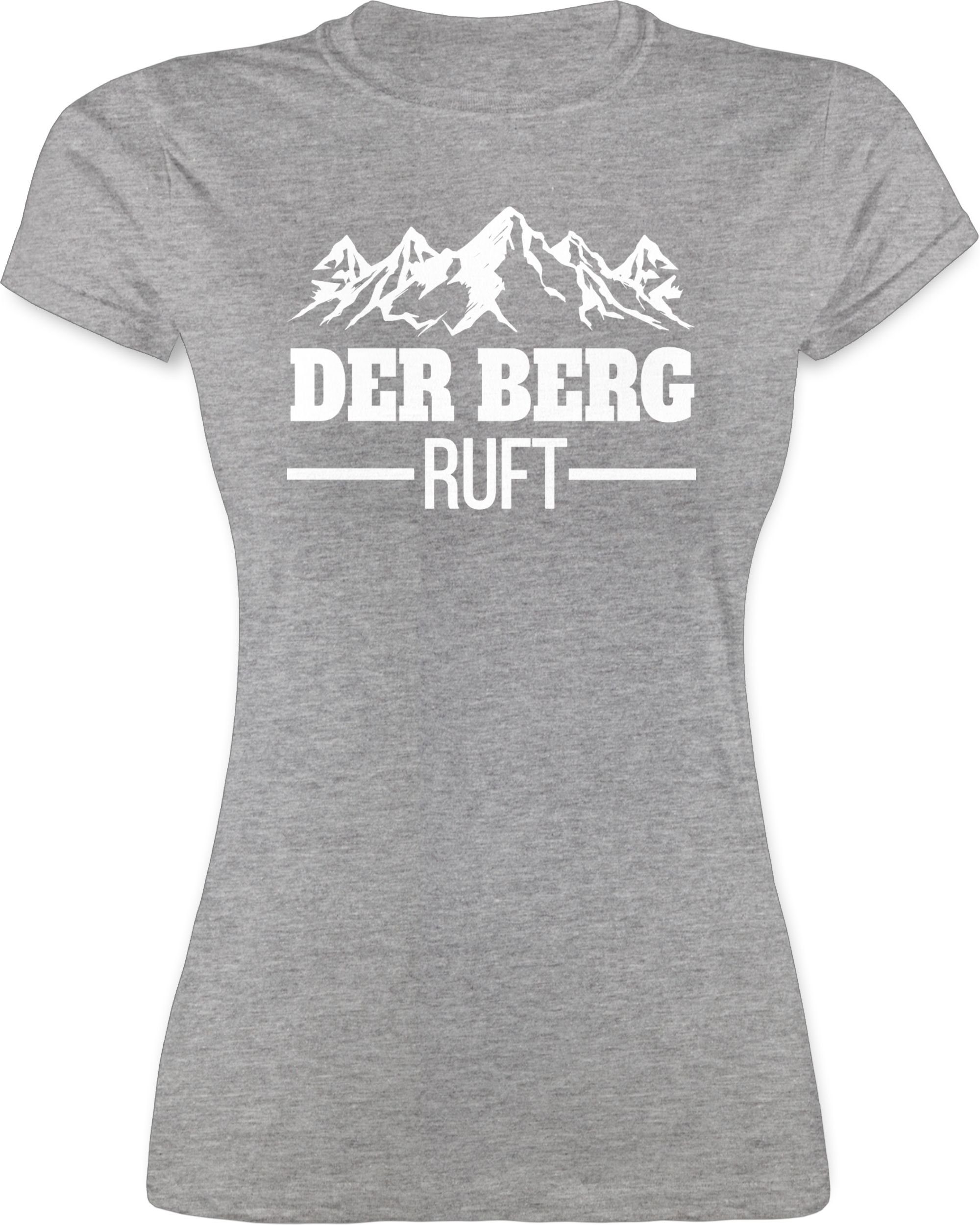 Shirtracer T-Shirt »Der Berg ruft - weiß - Apres Ski Party - Damen Premium T -Shirt« Skiurlaub Après Ski online kaufen | OTTO