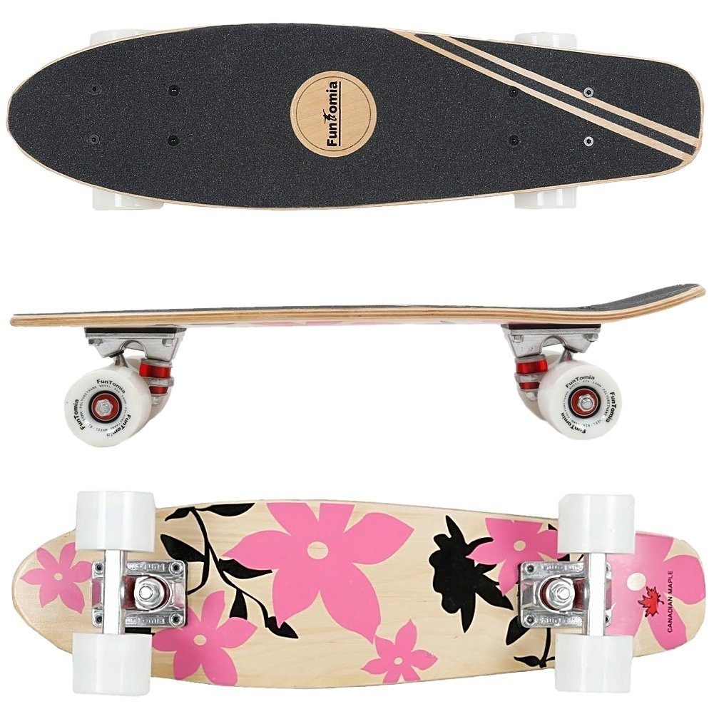 FunTomia Miniskateboard Mini-Board Skateboard mit Mach1 ABEC-9 Kugellager aus Ahornholz
