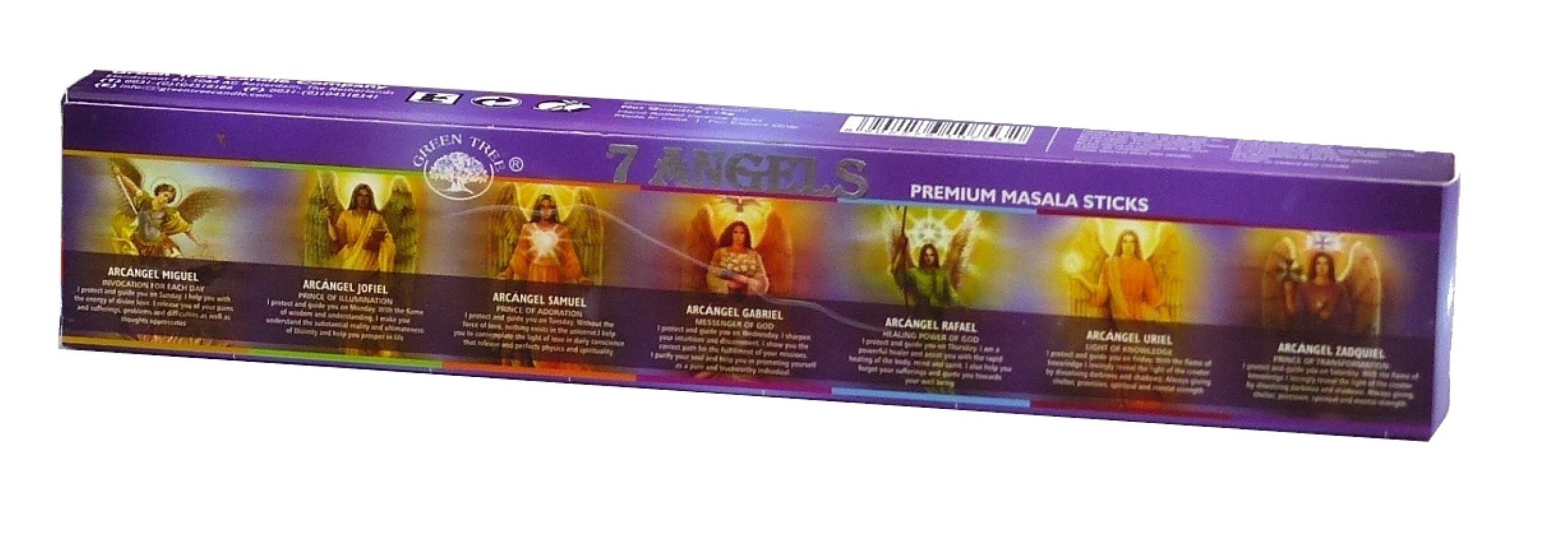 Green Tree Räucherstäbchen Green Tree Incense "7 Angels" 15gr.