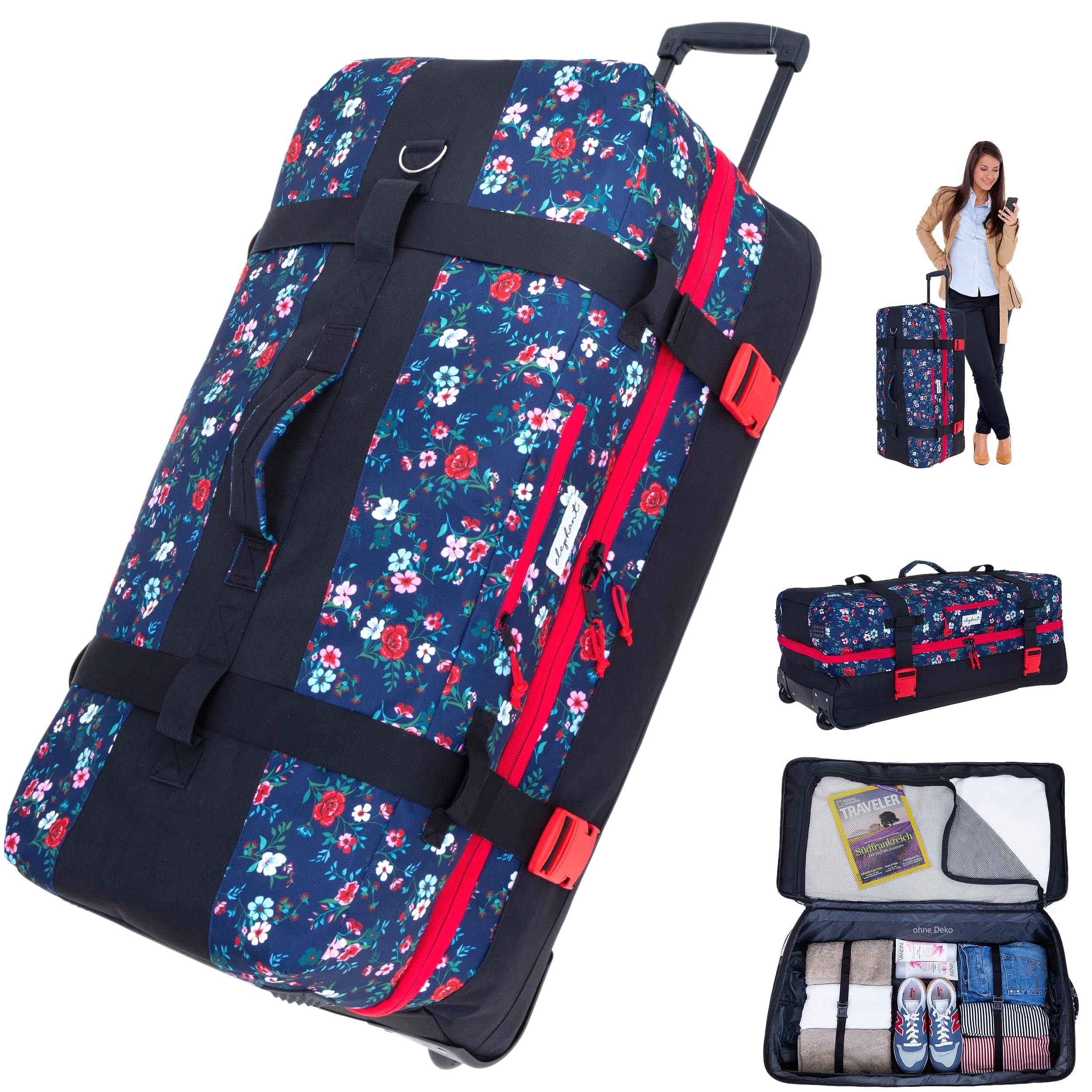 Trolley Borsa Da Viaggio Grande Elephant Travel Cruiser 135L – Leggera, 80 Cm, Espandibile, Pieghevole