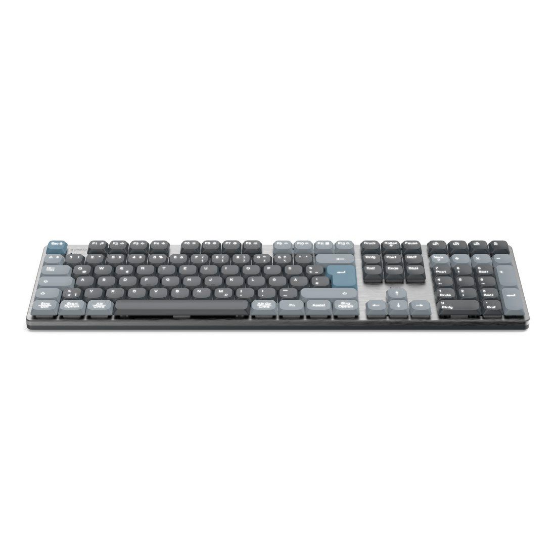 Hama Mechanische Tastatur (kabellos, Multi Device, 2x Bluetooth, 1x Funk) Tastatur