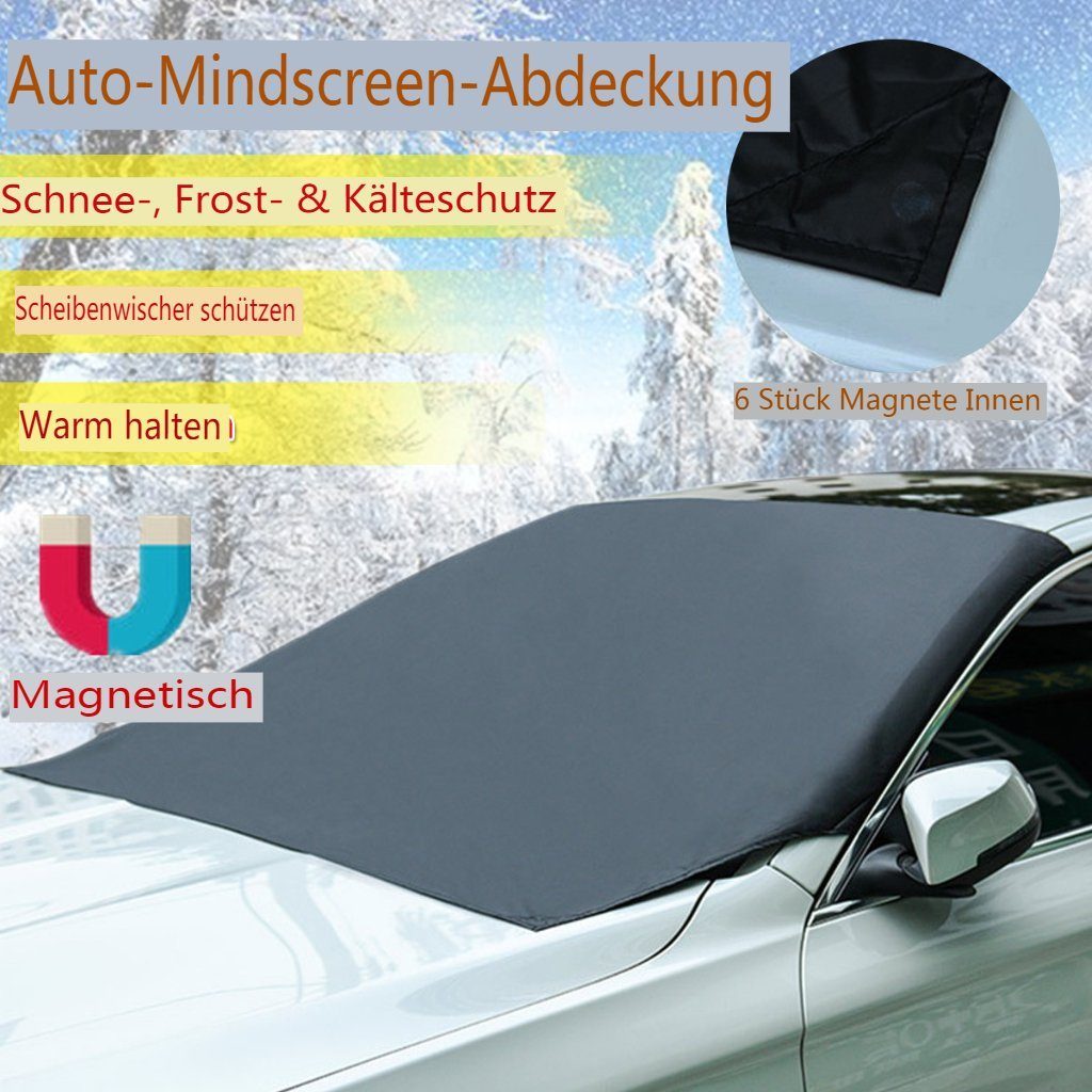 ELUTO Autoplane, Magnet Auto SUV Frontscheibenabdeckung, Sonnenblende