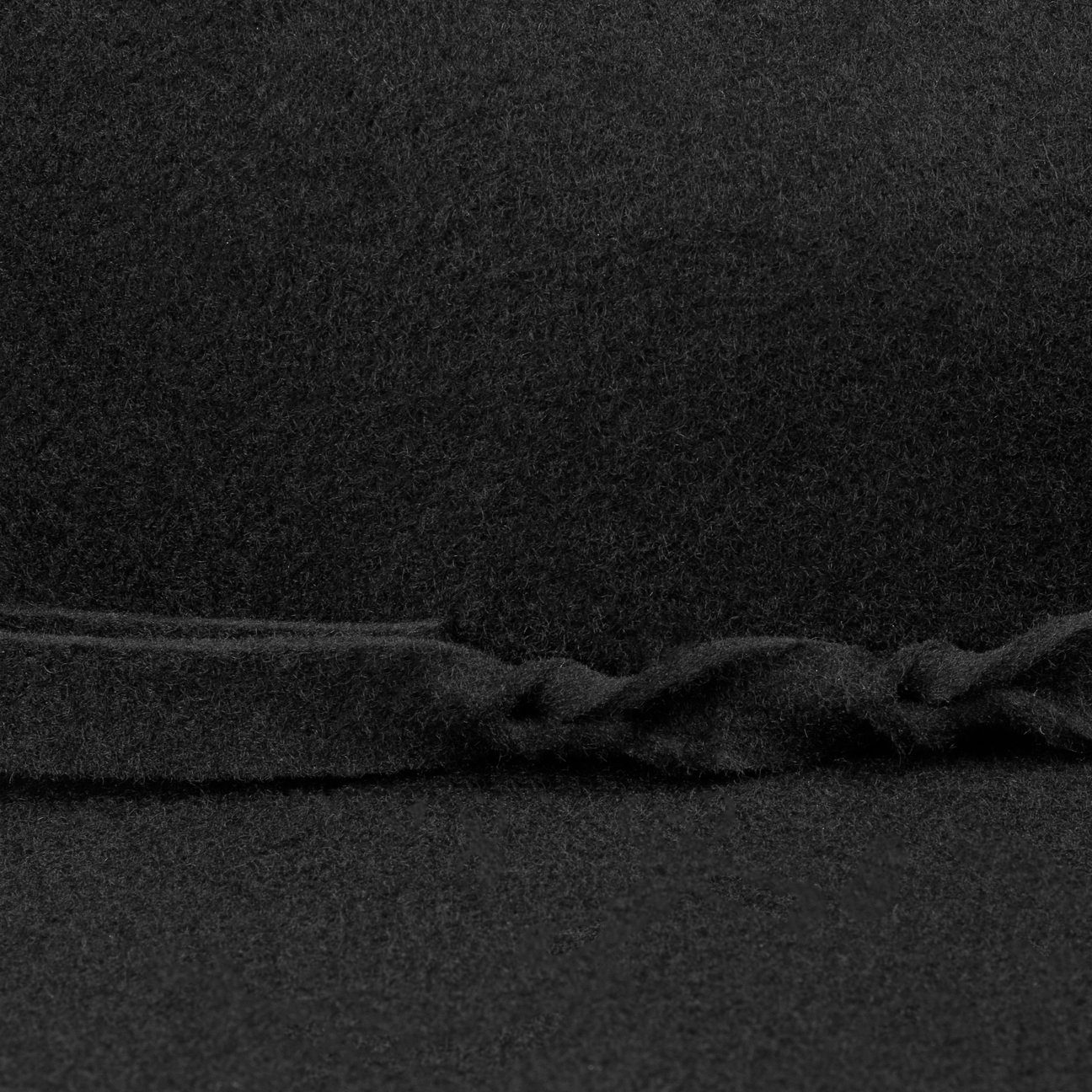 schwarz Lederband, in (1-St) Filzhut Mayser EU Filzhut Made the mit