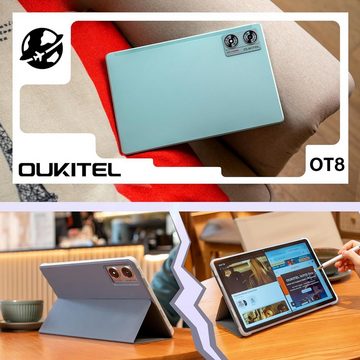 OUKITEL OT8 Gaming 30GB RAM Octa-Core Prozessor Tablet (11", 256 GB, Android 13, Mit den besten und erstaunlichsten Funktionen, attraktivem Design)